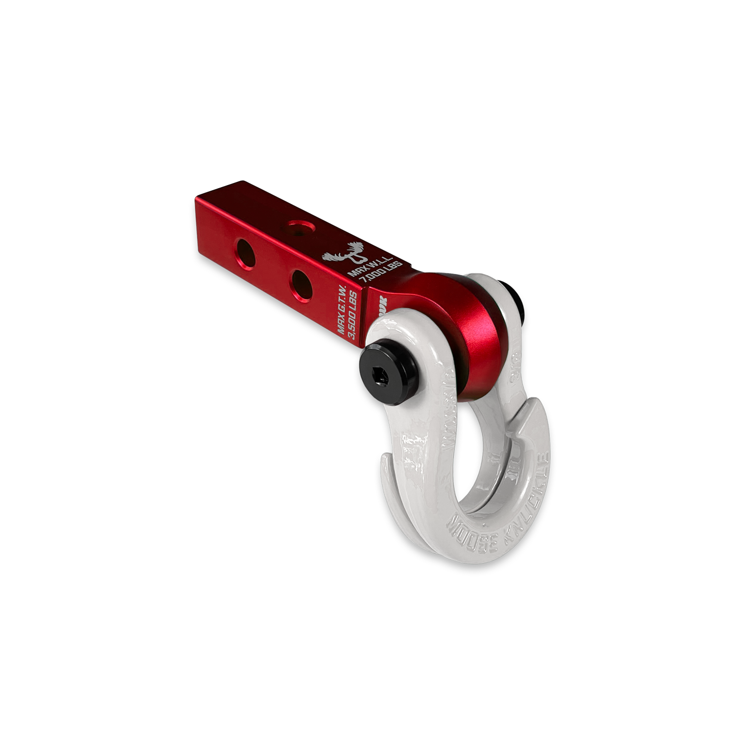 Photo of Jowl 5/8 Split Shackle and Mohawk 1.25 Receiver Combo by Forward Notion, LLC - Premium Recovery Gear for UTVs / Side by Sides