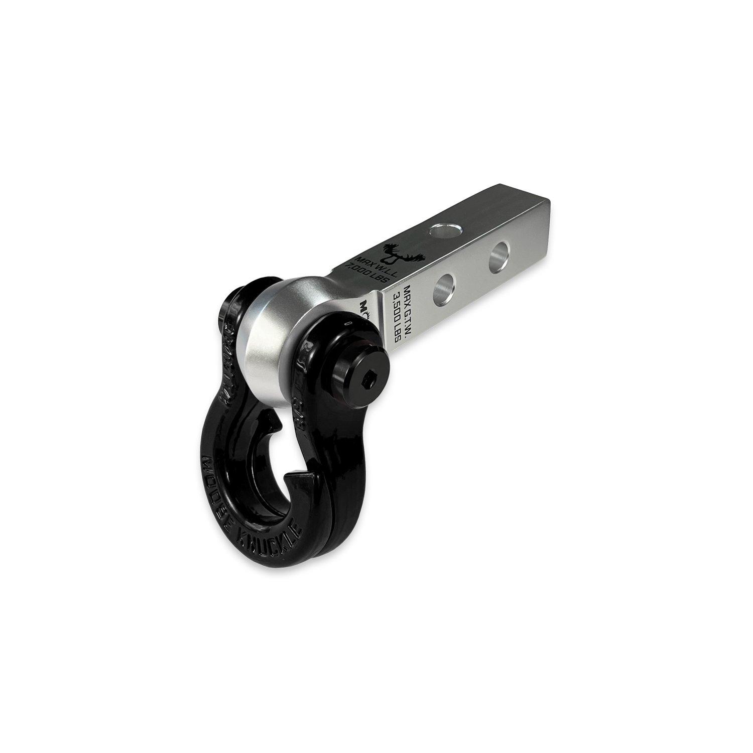 Photo of Jowl 5/8 Split Shackle and Mohawk 1.25 Receiver Combo by Forward Notion, LLC - Premium Recovery Gear for UTVs / Side by Sides