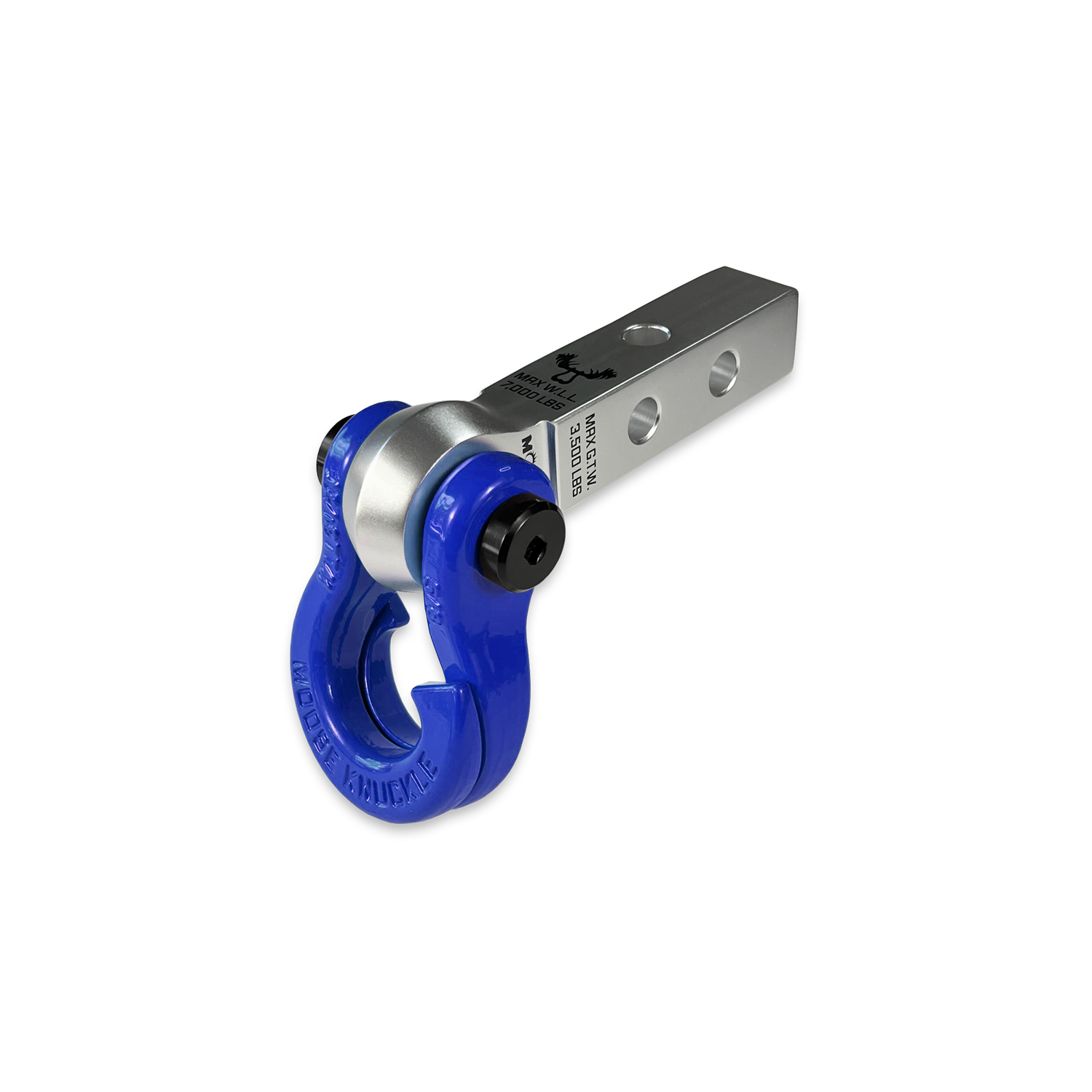 Photo of Jowl 5/8 Split Shackle and Mohawk 1.25 Receiver Combo by Forward Notion, LLC - Premium Recovery Gear for UTVs / Side by Sides