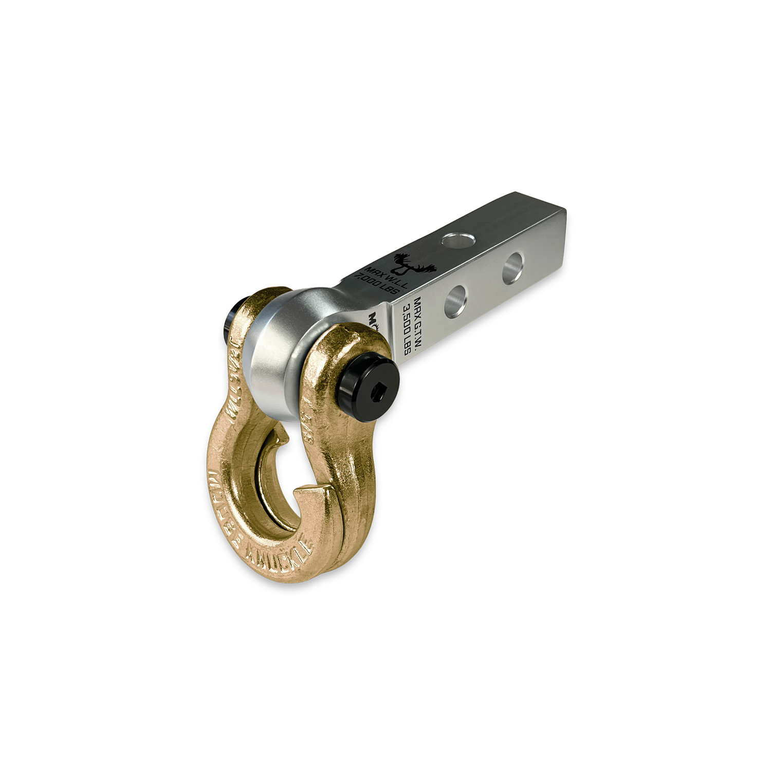 Photo of Jowl 5/8 Split Shackle and Mohawk 1.25 Receiver Combo by Forward Notion, LLC - Premium Recovery Gear for UTVs / Side by Sides