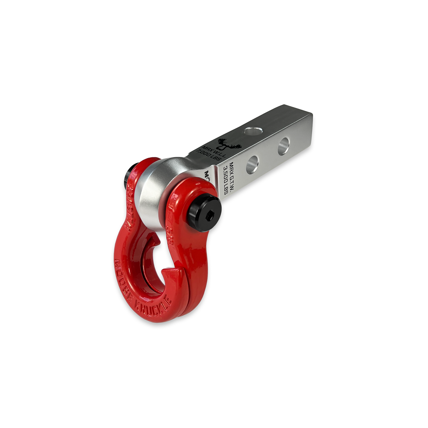 Photo of Jowl 5/8 Split Shackle and Mohawk 1.25 Receiver Combo by Forward Notion, LLC - Premium Recovery Gear for UTVs / Side by Sides