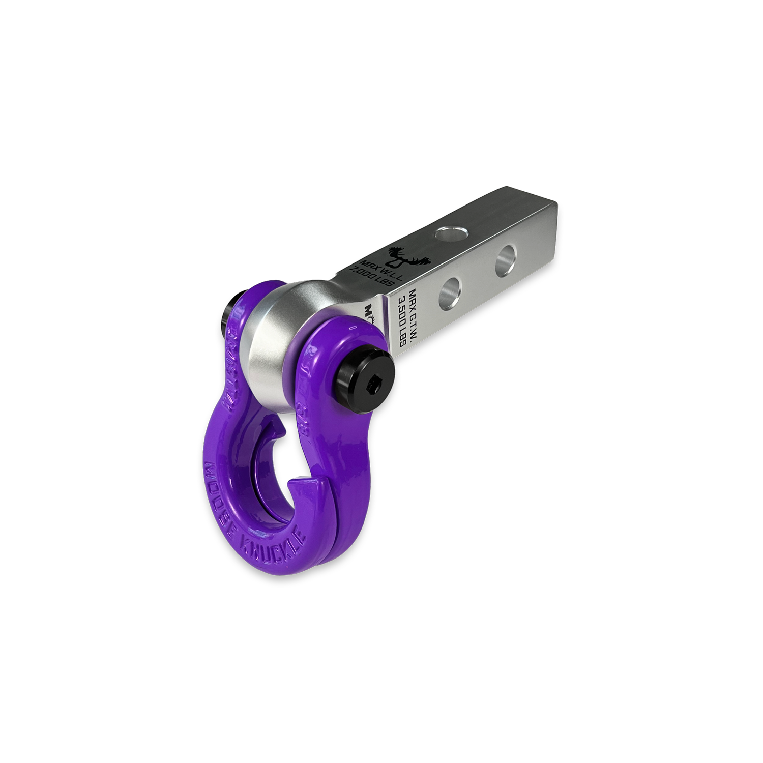 Photo of Jowl 5/8 Split Shackle and Mohawk 1.25 Receiver Combo by Forward Notion, LLC - Premium Recovery Gear for UTVs / Side by Sides