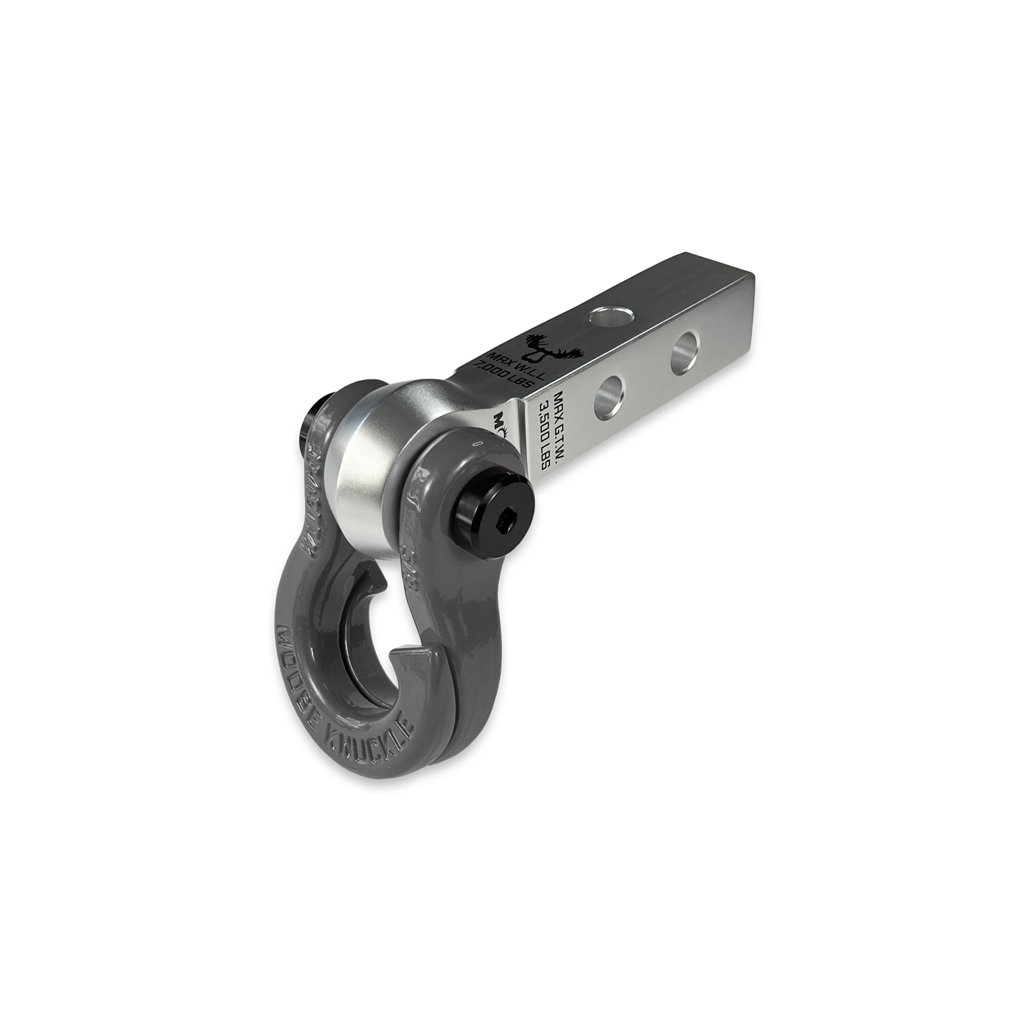 Photo of Jowl 5/8 Split Shackle and Mohawk 1.25 Receiver Combo by Forward Notion, LLC - Premium Recovery Gear for UTVs / Side by Sides