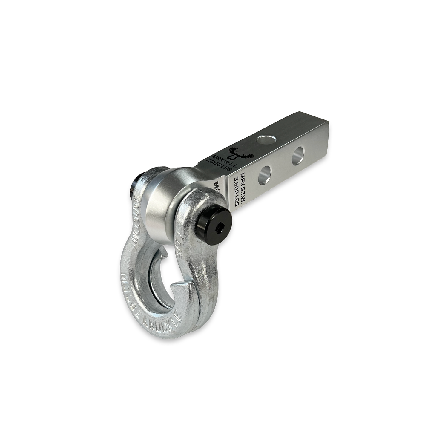 Photo of Jowl 5/8 Split Shackle and Mohawk 1.25 Receiver Combo by Forward Notion, LLC - Premium Recovery Gear for UTVs / Side by Sides