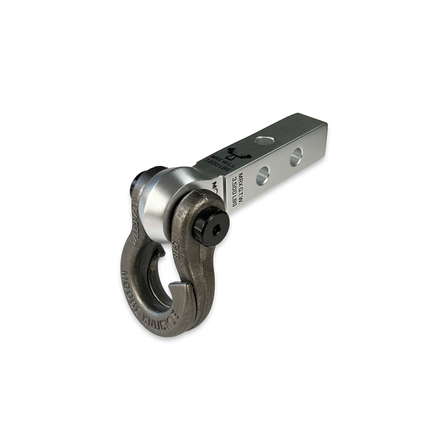 Photo of Jowl 5/8 Split Shackle and Mohawk 1.25 Receiver Combo by Forward Notion, LLC - Premium Recovery Gear for UTVs / Side by Sides
