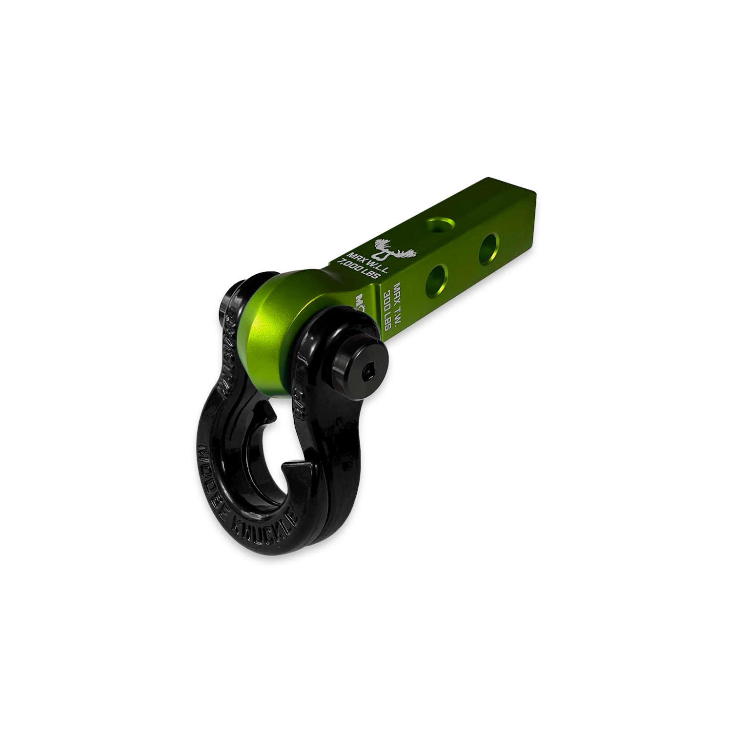 Photo of Jowl 5/8 Split Shackle and Mohawk 1.25 Receiver Combo by Forward Notion, LLC - Premium Recovery Gear for UTVs / Side by Sides