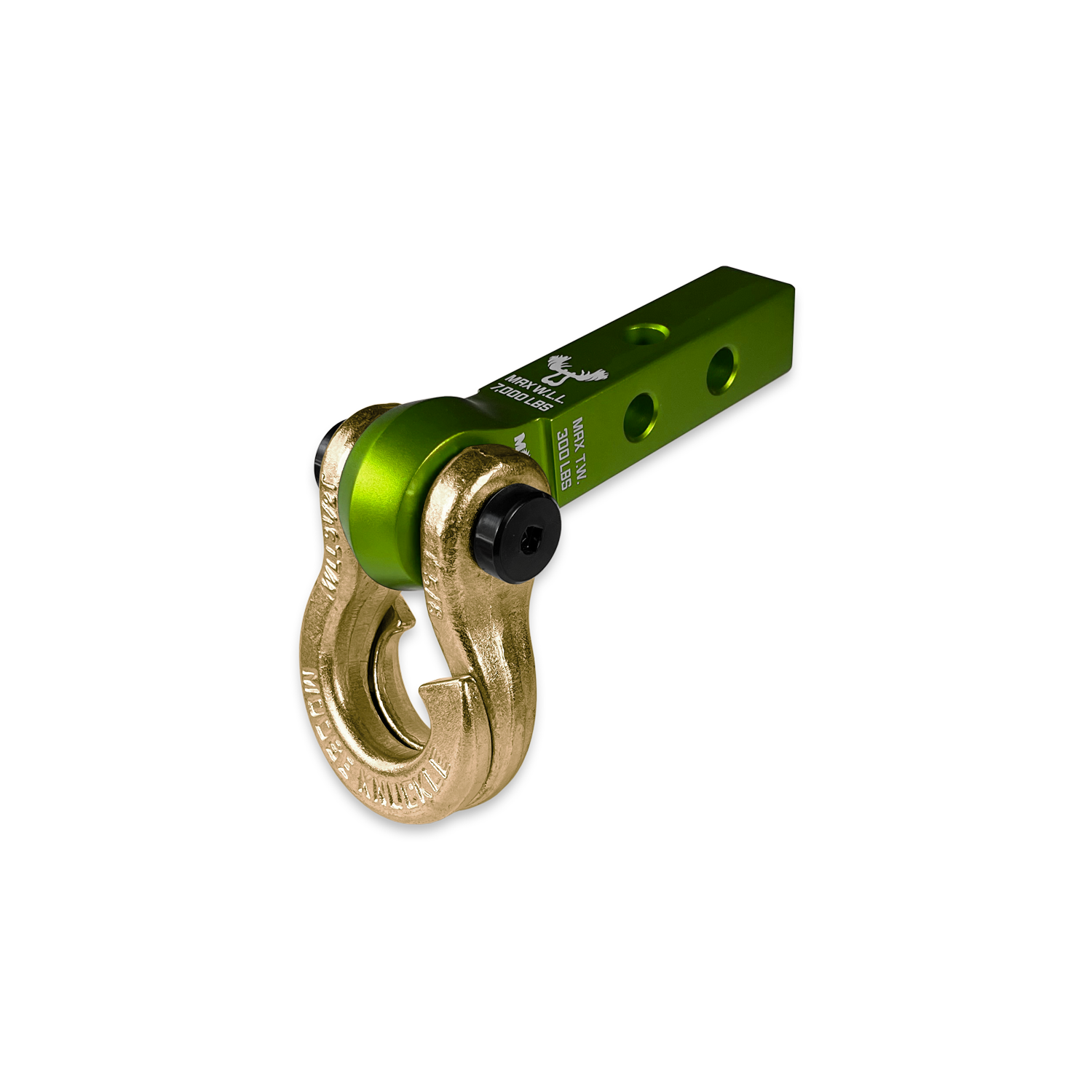 Photo of Jowl 5/8 Split Shackle and Mohawk 1.25 Receiver Combo by Forward Notion, LLC - Premium Recovery Gear for UTVs / Side by Sides