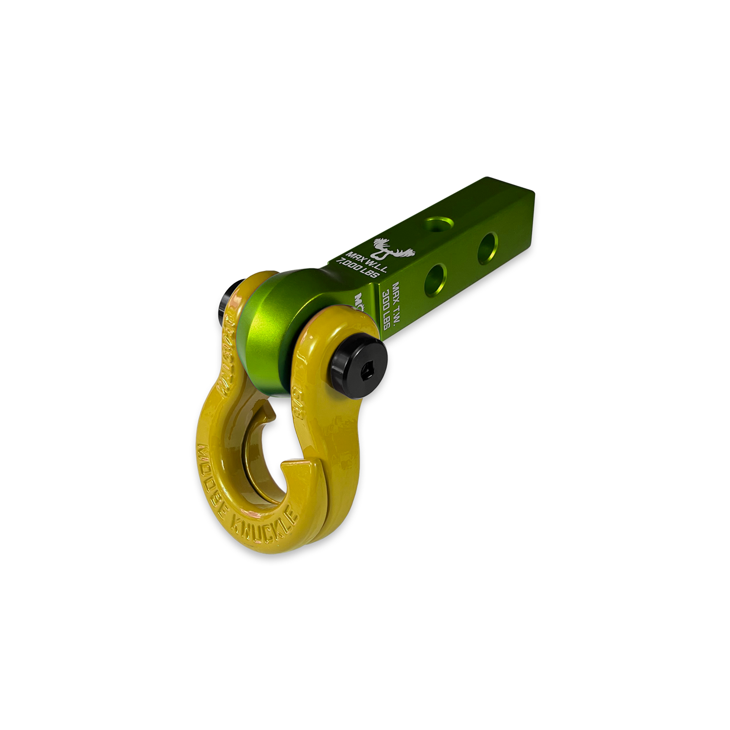 Photo of Jowl 5/8 Split Shackle and Mohawk 1.25 Receiver Combo by Forward Notion, LLC - Premium Recovery Gear for UTVs / Side by Sides
