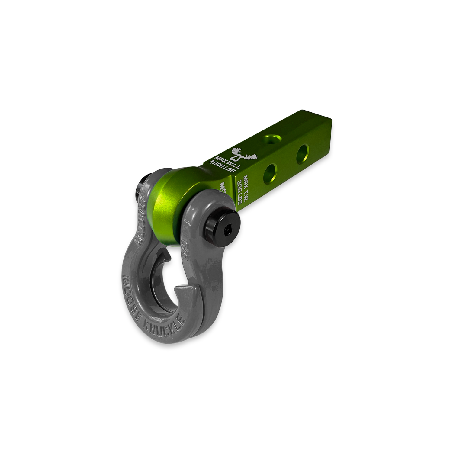 Photo of Jowl 5/8 Split Shackle and Mohawk 1.25 Receiver Combo by Forward Notion, LLC - Premium Recovery Gear for UTVs / Side by Sides