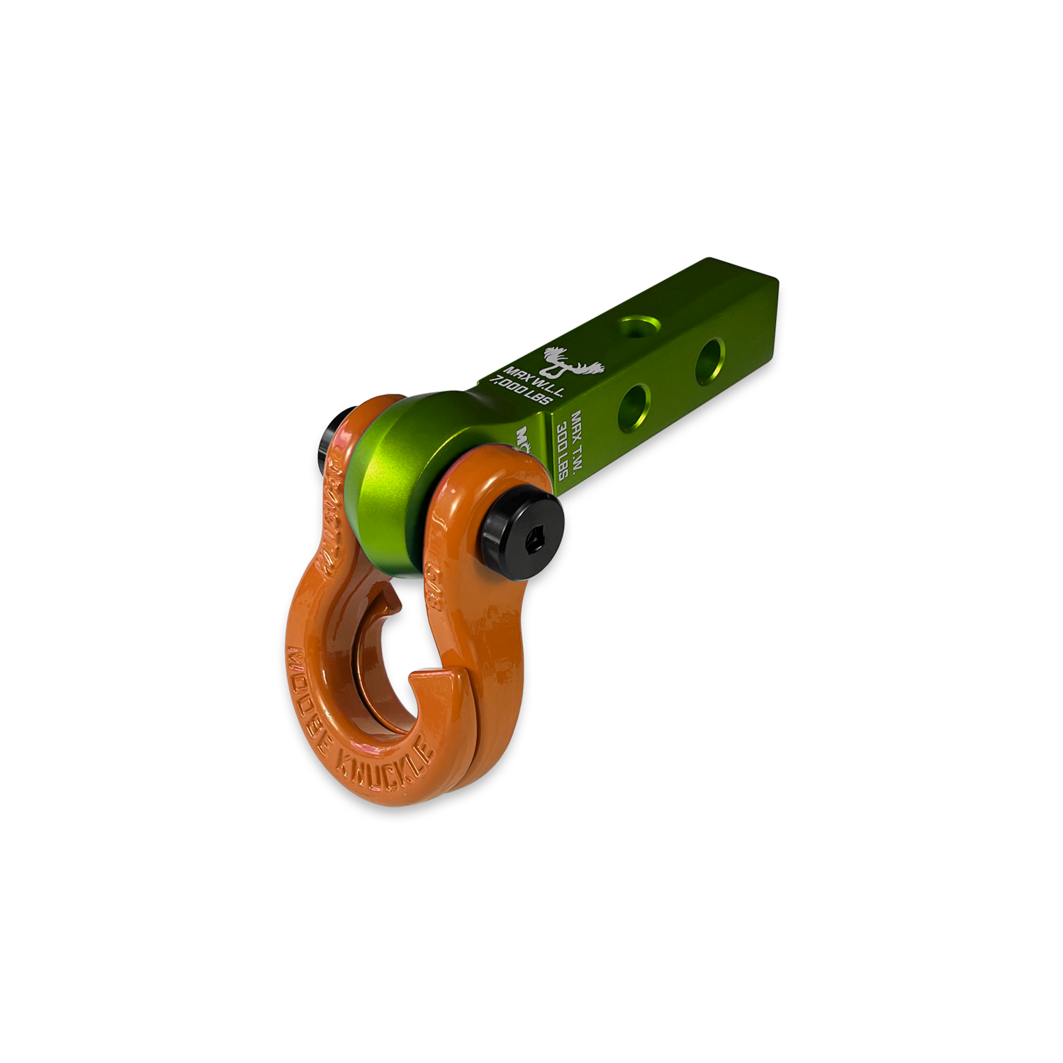 Photo of Jowl 5/8 Split Shackle and Mohawk 1.25 Receiver Combo by Forward Notion, LLC - Premium Recovery Gear for UTVs / Side by Sides