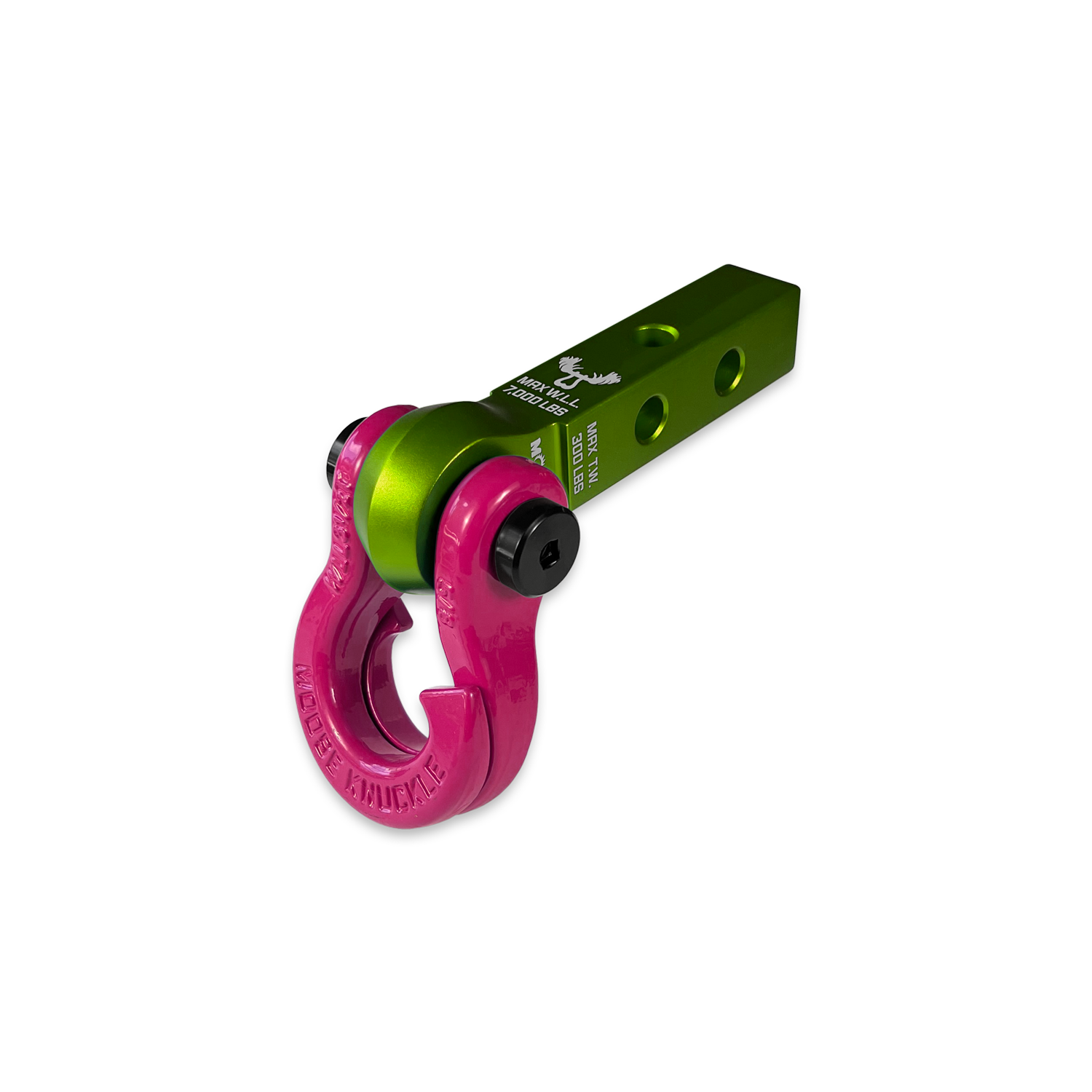 Photo of Jowl 5/8 Split Shackle and Mohawk 1.25 Receiver Combo by Forward Notion, LLC - Premium Recovery Gear for UTVs / Side by Sides