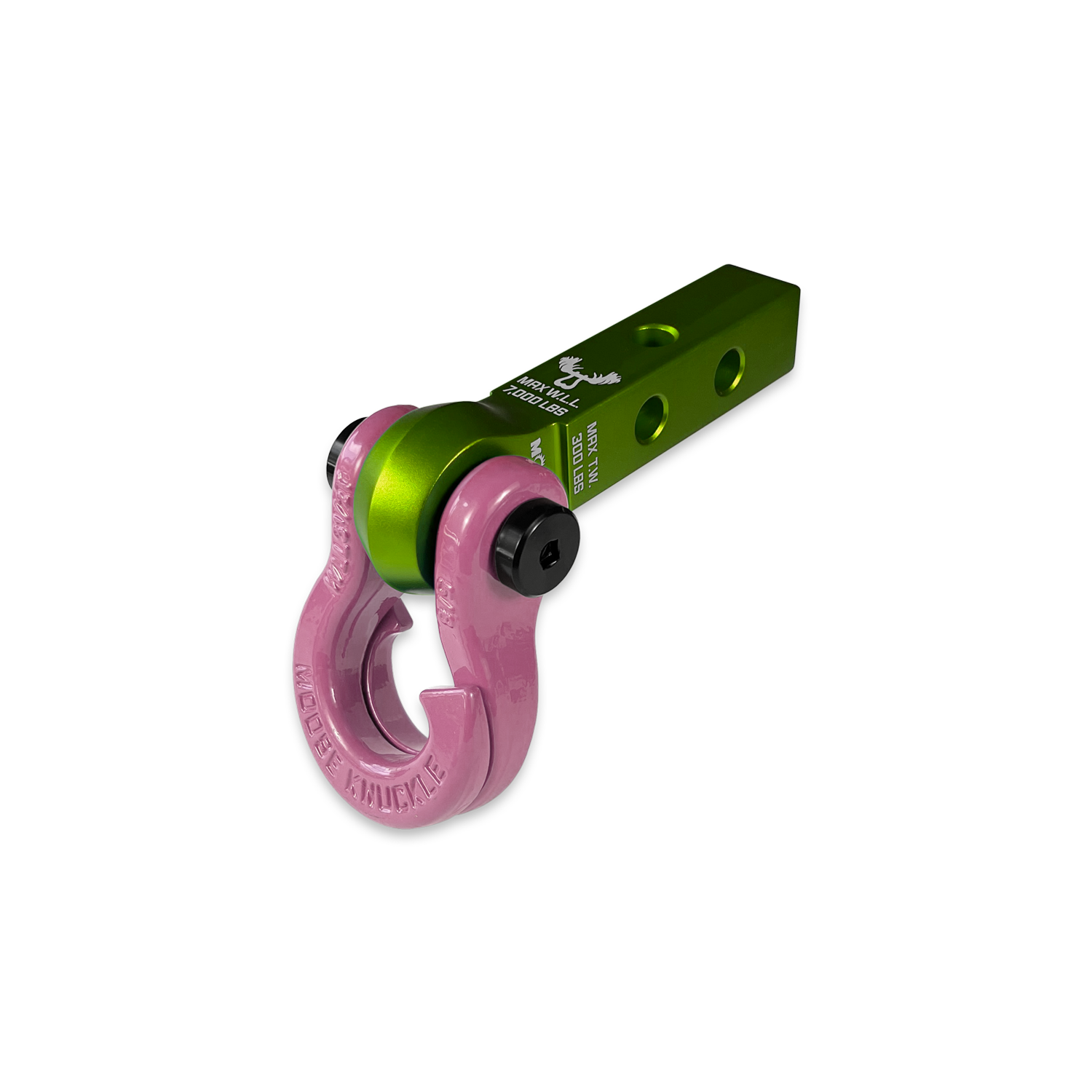 Photo of Jowl 5/8 Split Shackle and Mohawk 1.25 Receiver Combo by Forward Notion, LLC - Premium Recovery Gear for UTVs / Side by Sides