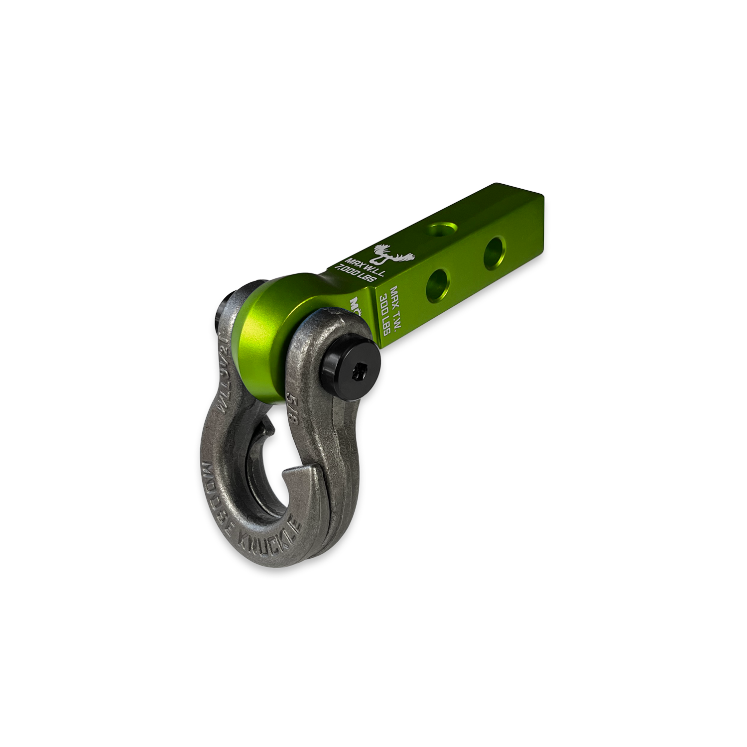 Photo of Jowl 5/8 Split Shackle and Mohawk 1.25 Receiver Combo by Forward Notion, LLC - Premium Recovery Gear for UTVs / Side by Sides