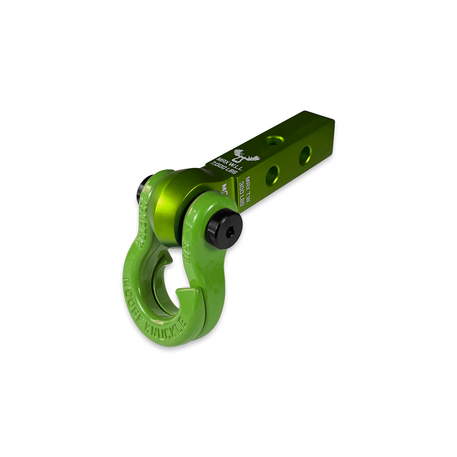Photo of Jowl 5/8 Split Shackle and Mohawk 1.25 Receiver Combo by Forward Notion, LLC - Premium Recovery Gear for UTVs / Side by Sides