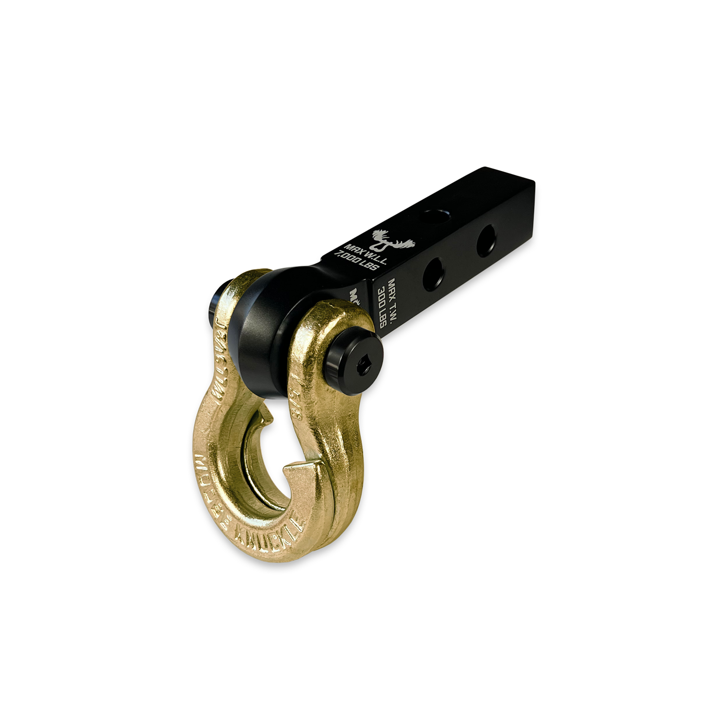Photo of Jowl 5/8 Split Shackle and Mohawk 1.25 Receiver Combo by Forward Notion, LLC - Premium Recovery Gear for UTVs / Side by Sides