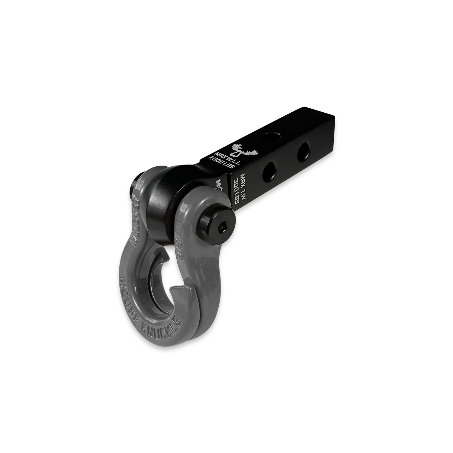 Photo of Jowl 5/8 Split Shackle and Mohawk 1.25 Receiver Combo by Forward Notion, LLC - Premium Recovery Gear for UTVs / Side by Sides