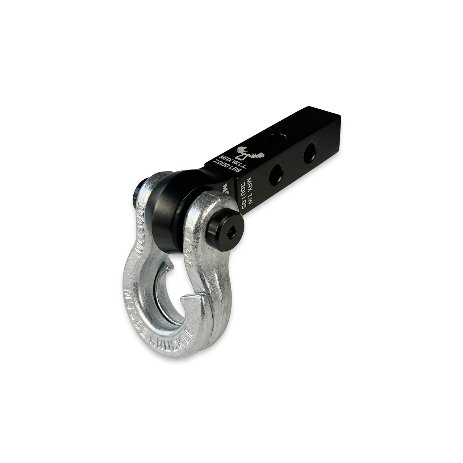 Photo of Jowl 5/8 Split Shackle and Mohawk 1.25 Receiver Combo by Forward Notion, LLC - Premium Recovery Gear for UTVs / Side by Sides