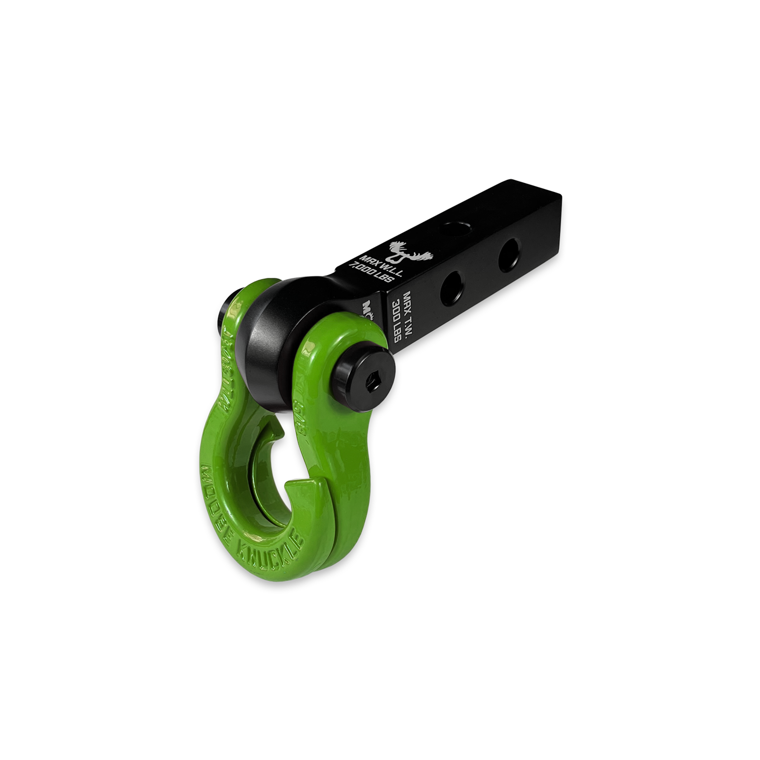 Photo of Jowl 5/8 Split Shackle and Mohawk 1.25 Receiver Combo by Forward Notion, LLC - Premium Recovery Gear for UTVs / Side by Sides