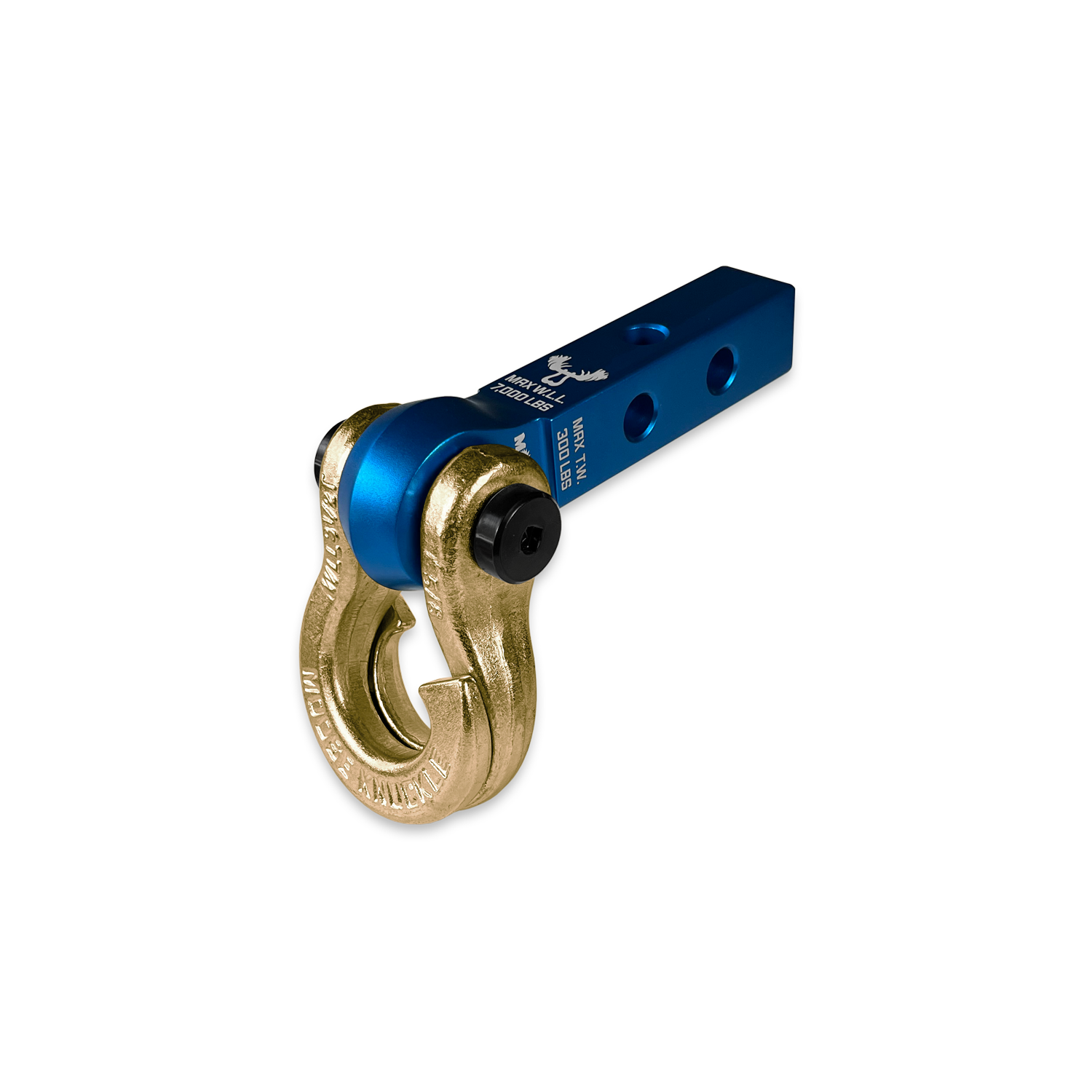 Photo of Jowl 5/8 Split Shackle and Mohawk 1.25 Receiver Combo by Forward Notion, LLC - Premium Recovery Gear for UTVs / Side by Sides