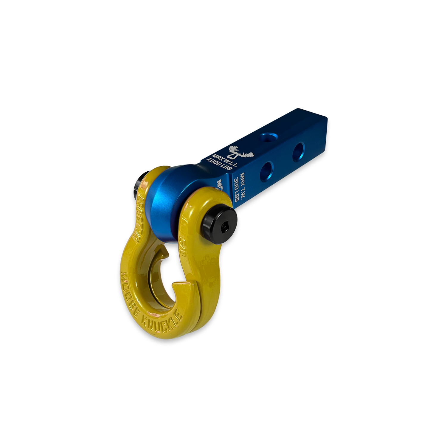 Photo of Jowl 5/8 Split Shackle and Mohawk 1.25 Receiver Combo by Forward Notion, LLC - Premium Recovery Gear for UTVs / Side by Sides