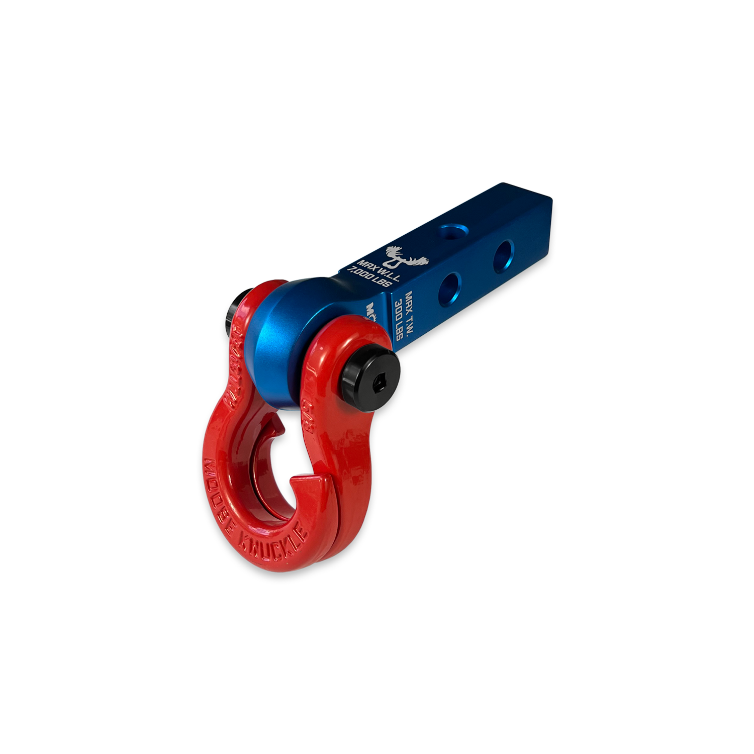 Photo of Jowl 5/8 Split Shackle and Mohawk 1.25 Receiver Combo by Forward Notion, LLC - Premium Recovery Gear for UTVs / Side by Sides