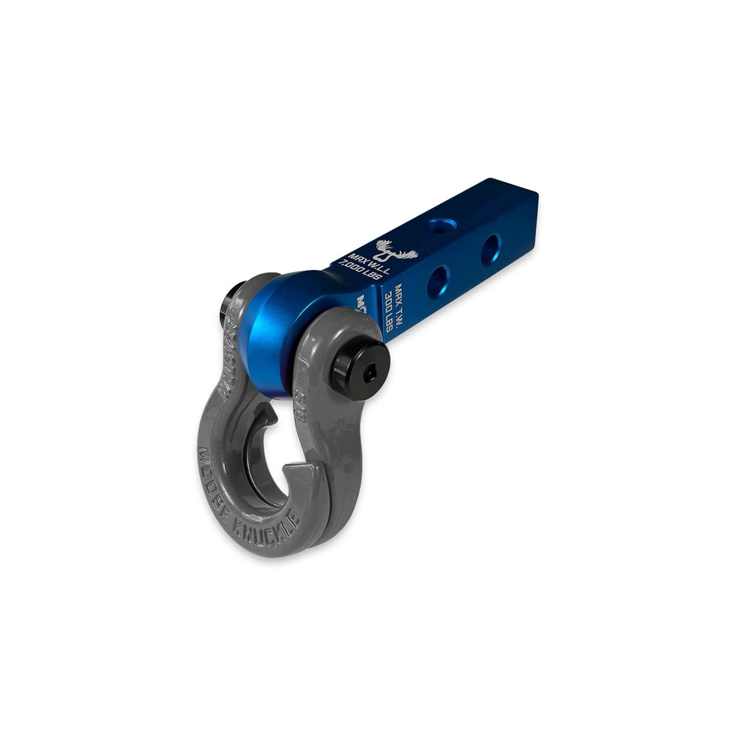 Photo of Jowl 5/8 Split Shackle and Mohawk 1.25 Receiver Combo by Forward Notion, LLC - Premium Recovery Gear for UTVs / Side by Sides