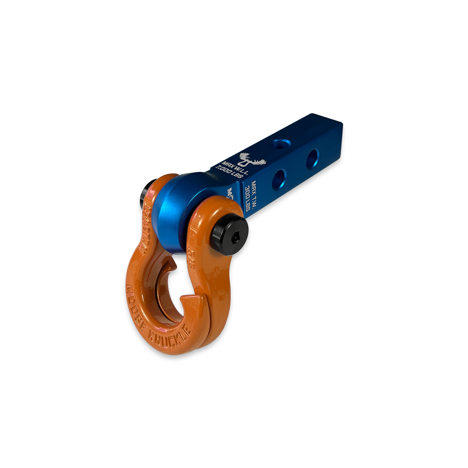 Photo of Jowl 5/8 Split Shackle and Mohawk 1.25 Receiver Combo by Forward Notion, LLC - Premium Recovery Gear for UTVs / Side by Sides