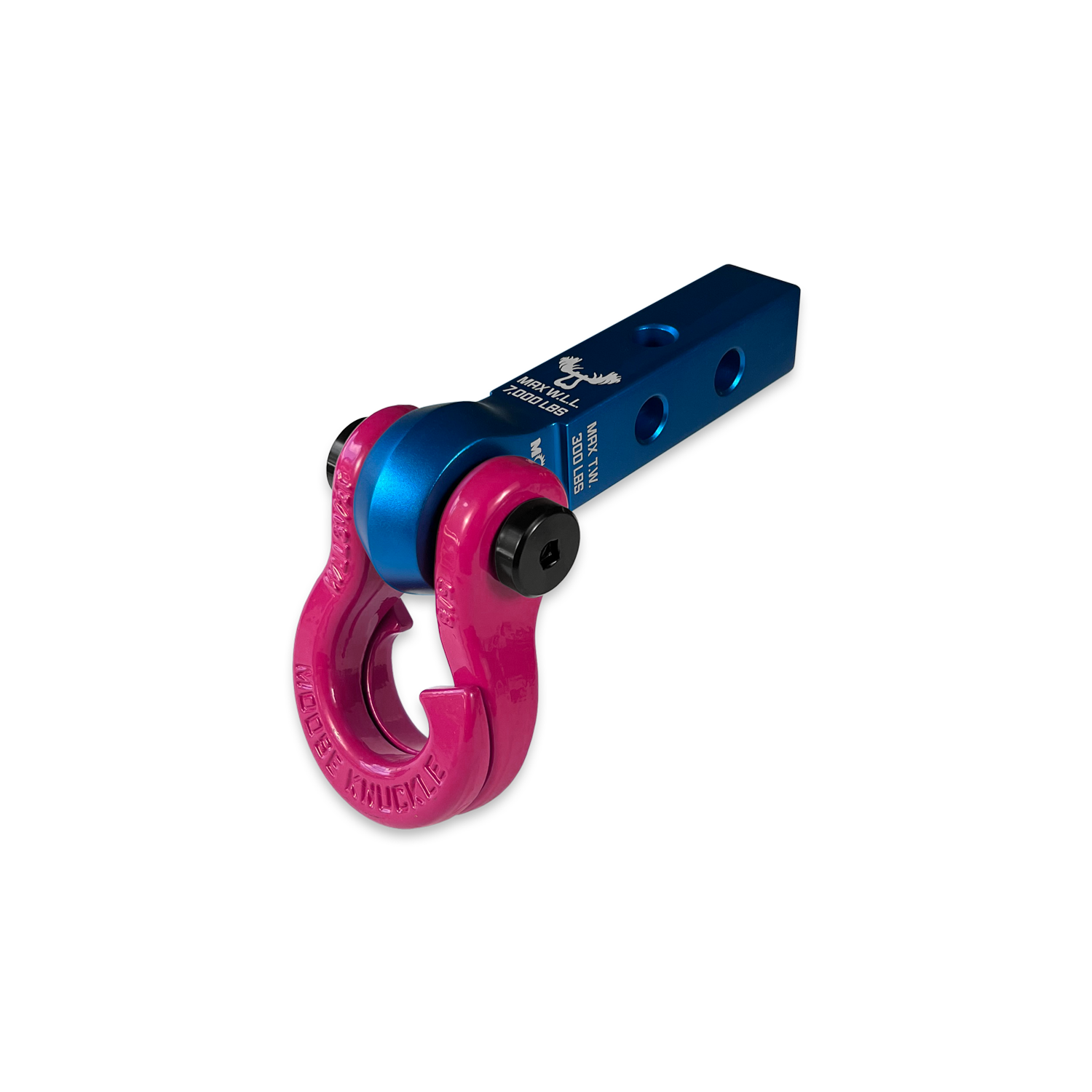 Photo of Jowl 5/8 Split Shackle and Mohawk 1.25 Receiver Combo by Forward Notion, LLC - Premium Recovery Gear for UTVs / Side by Sides