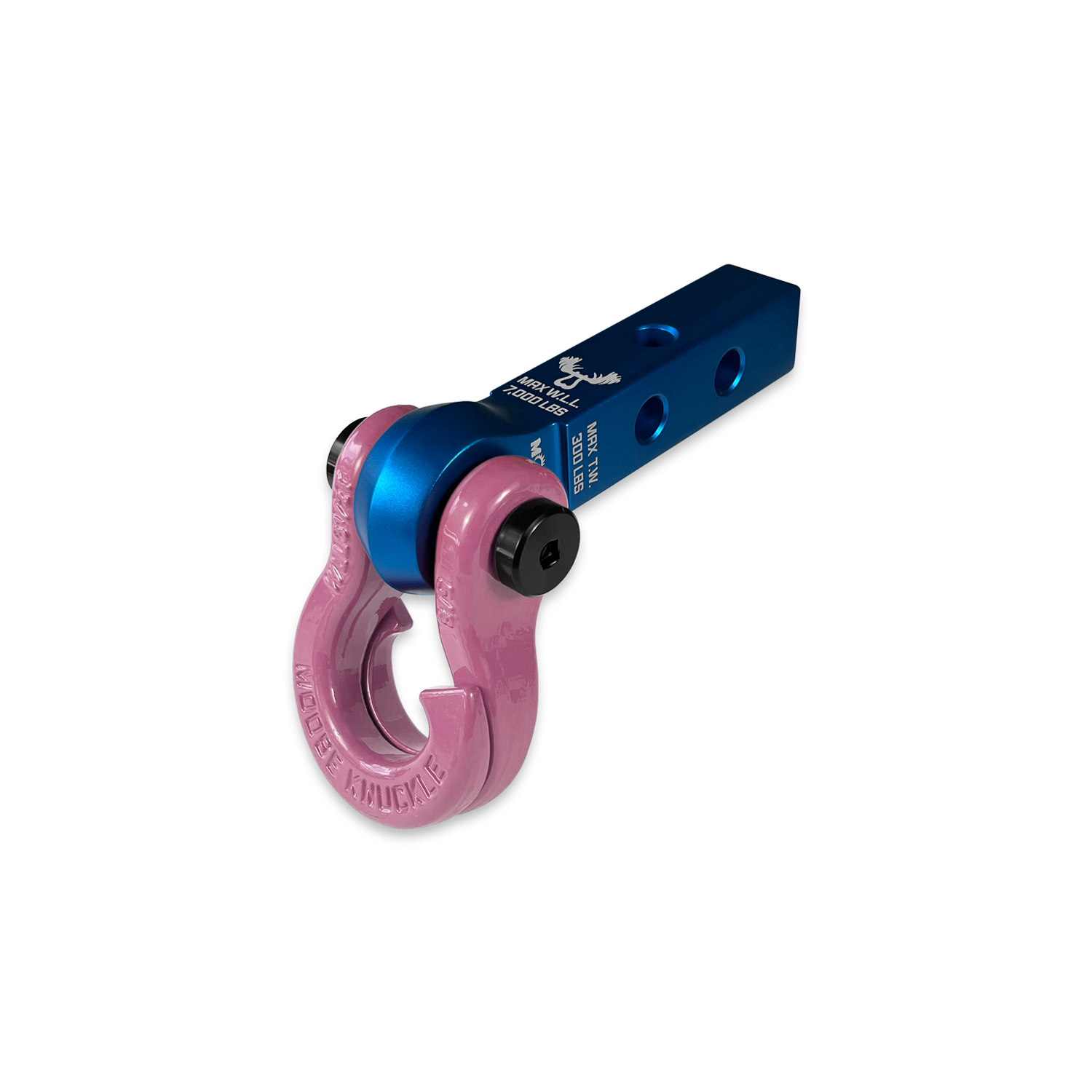 Photo of Jowl 5/8 Split Shackle and Mohawk 1.25 Receiver Combo by Forward Notion, LLC - Premium Recovery Gear for UTVs / Side by Sides