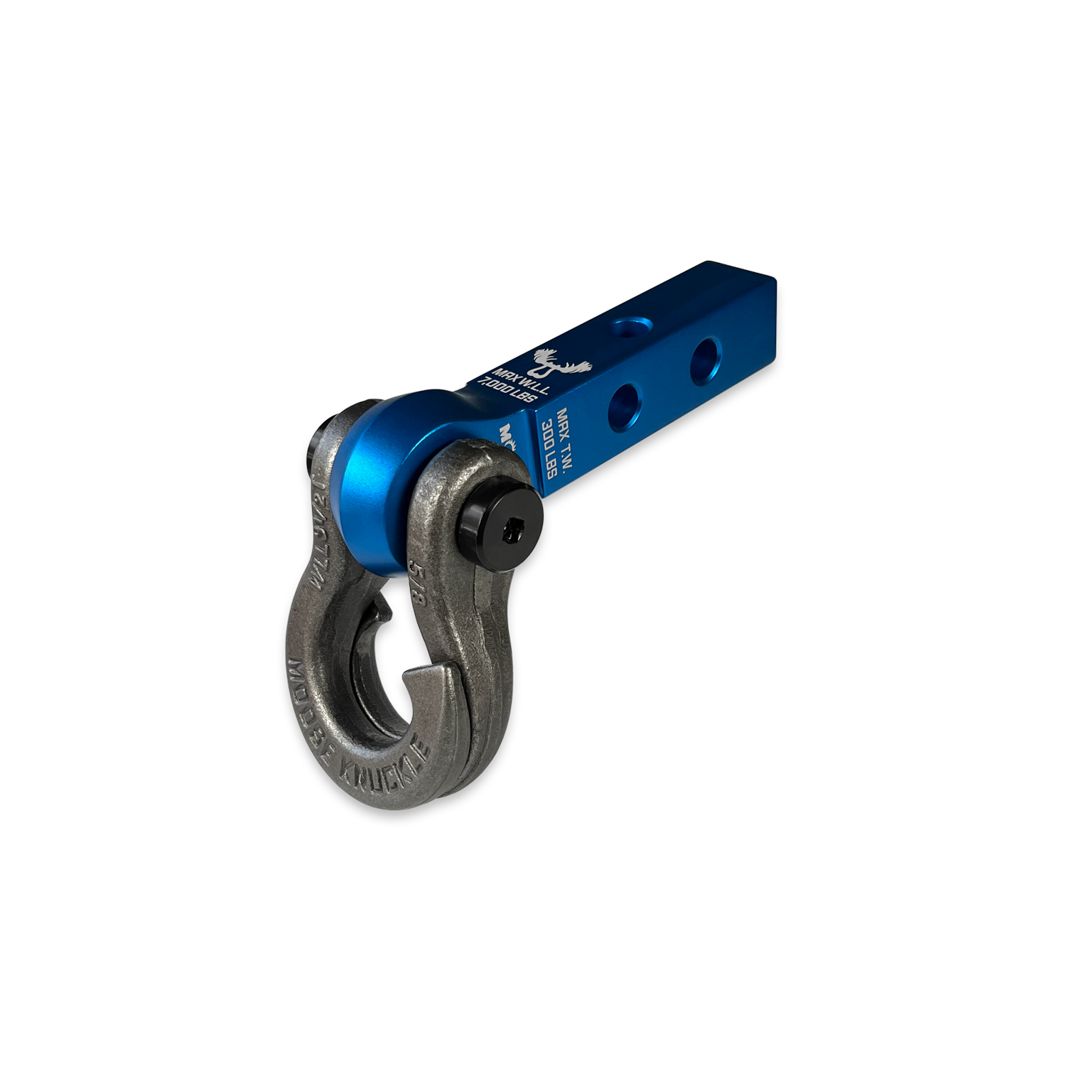 Photo of Jowl 5/8 Split Shackle and Mohawk 1.25 Receiver Combo by Forward Notion, LLC - Premium Recovery Gear for UTVs / Side by Sides