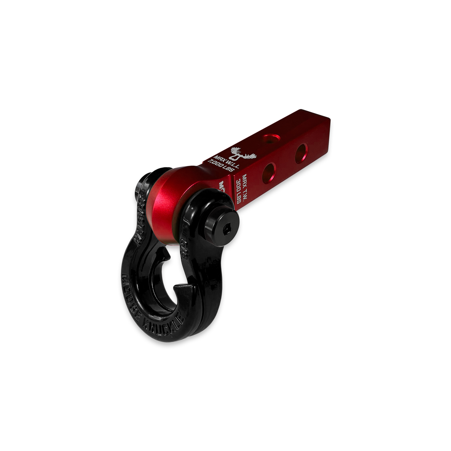 Photo of Jowl 5/8 Split Shackle and Mohawk 1.25 Receiver Combo by Forward Notion, LLC - Premium Recovery Gear for UTVs / Side by Sides