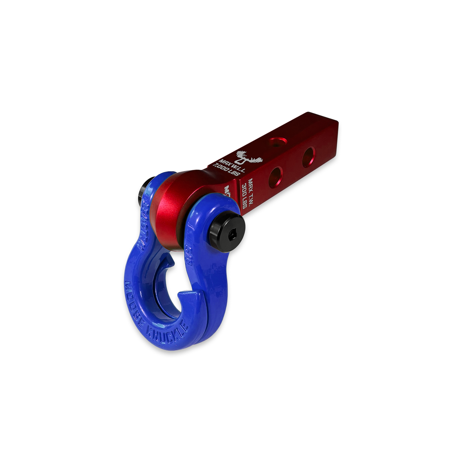 Photo of Jowl 5/8 Split Shackle and Mohawk 1.25 Receiver Combo by Forward Notion, LLC - Premium Recovery Gear for UTVs / Side by Sides