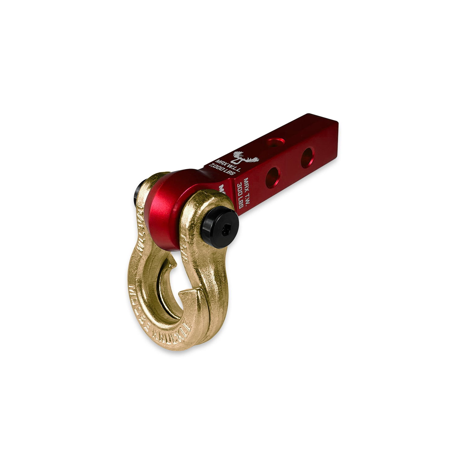 Photo of Jowl 5/8 Split Shackle and Mohawk 1.25 Receiver Combo by Forward Notion, LLC - Premium Recovery Gear for UTVs / Side by Sides