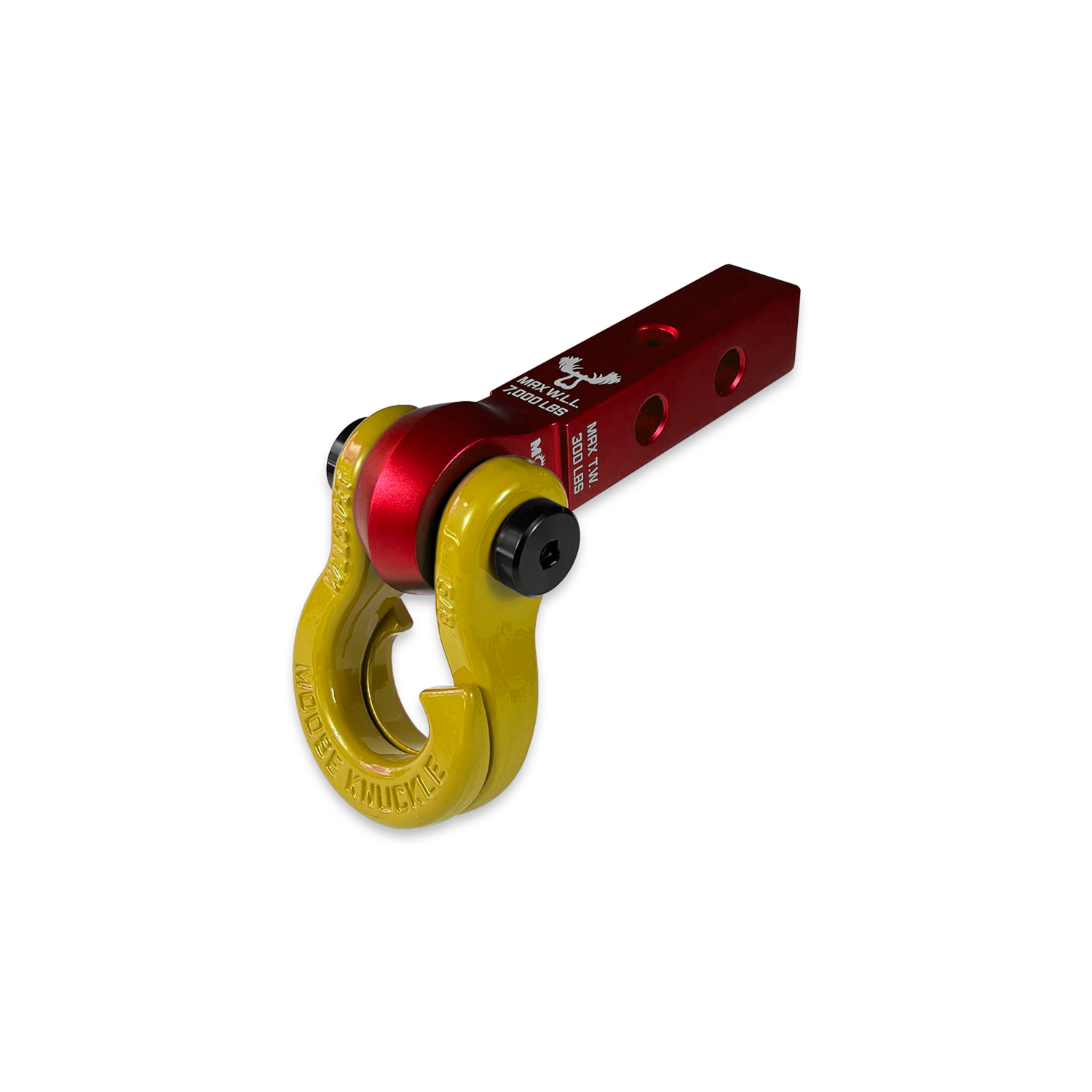 Photo of Jowl 5/8 Split Shackle and Mohawk 1.25 Receiver Combo by Forward Notion, LLC - Premium Recovery Gear for UTVs / Side by Sides