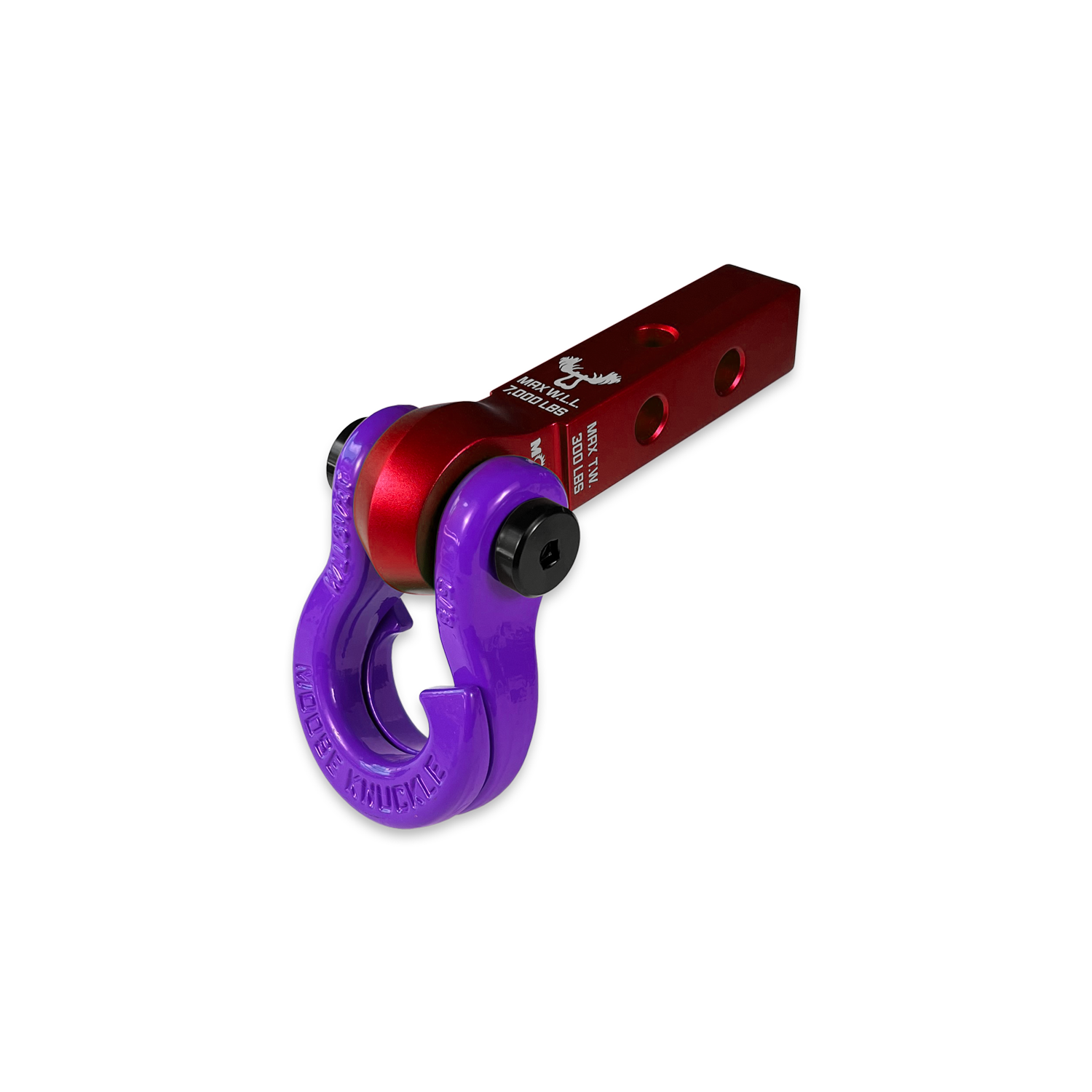 Photo of Jowl 5/8 Split Shackle and Mohawk 1.25 Receiver Combo by Forward Notion, LLC - Premium Recovery Gear for UTVs / Side by Sides