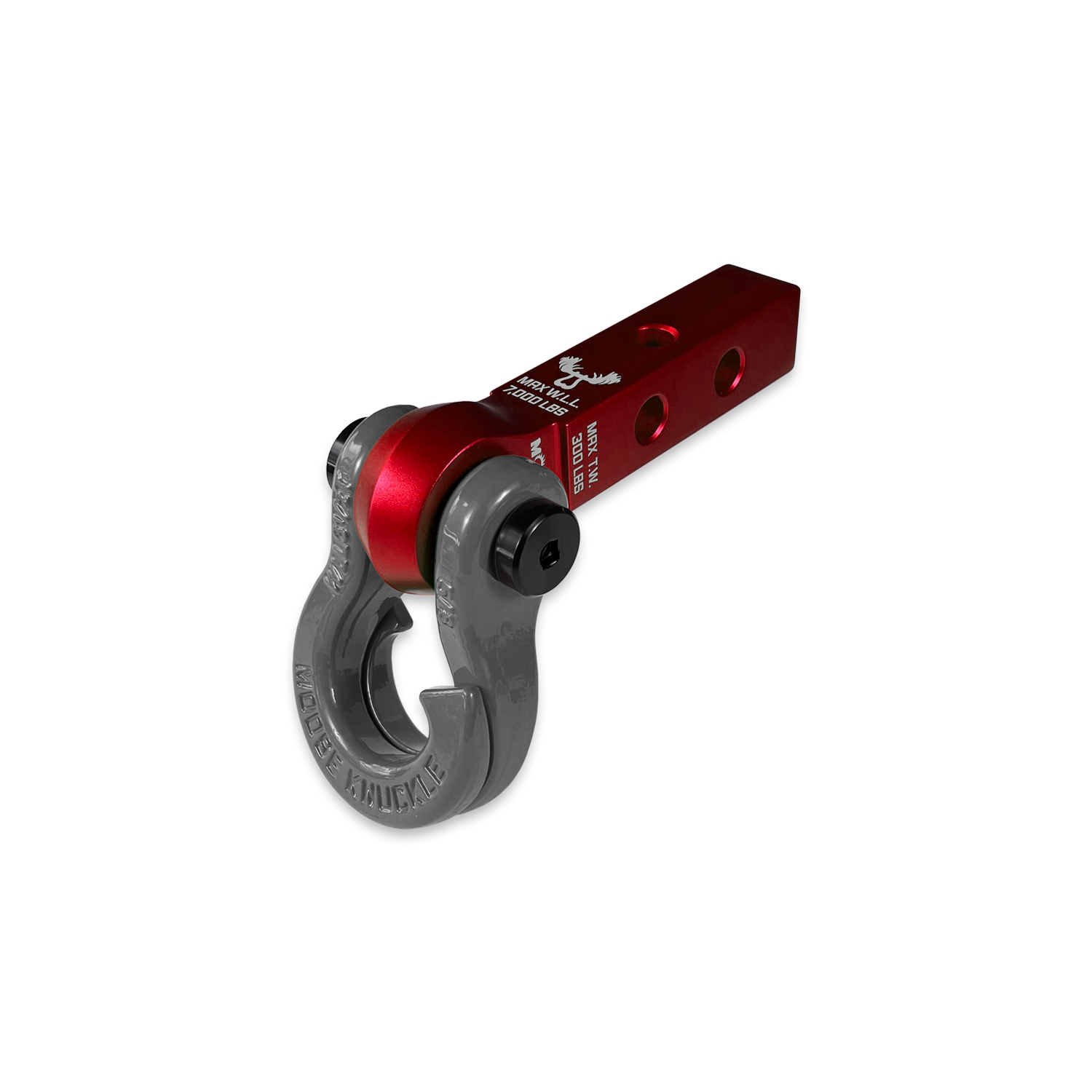 Photo of Jowl 5/8 Split Shackle and Mohawk 1.25 Receiver Combo by Forward Notion, LLC - Premium Recovery Gear for UTVs / Side by Sides
