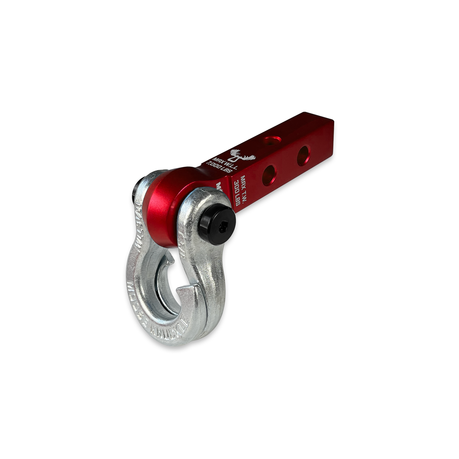 Photo of Jowl 5/8 Split Shackle and Mohawk 1.25 Receiver Combo by Forward Notion, LLC - Premium Recovery Gear for UTVs / Side by Sides