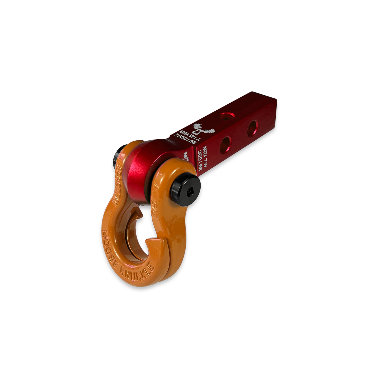 Photo of Jowl 5/8 Split Shackle and Mohawk 1.25 Receiver Combo by Forward Notion, LLC - Premium Recovery Gear for UTVs / Side by Sides