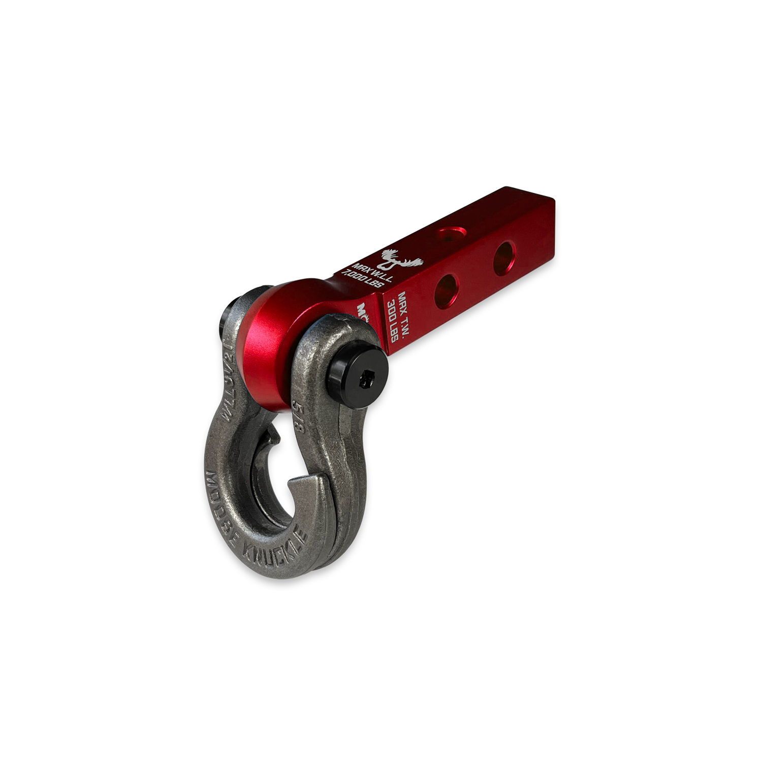 Photo of Jowl 5/8 Split Shackle and Mohawk 1.25 Receiver Combo by Forward Notion, LLC - Premium Recovery Gear for UTVs / Side by Sides