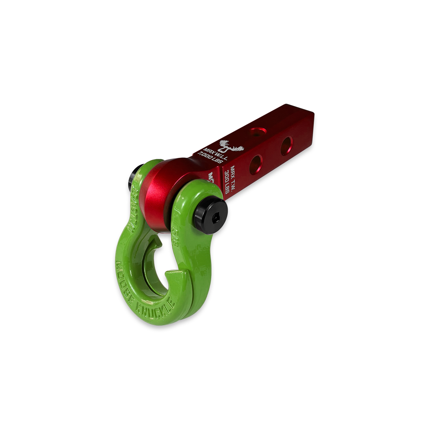Photo of Jowl 5/8 Split Shackle and Mohawk 1.25 Receiver Combo by Forward Notion, LLC - Premium Recovery Gear for UTVs / Side by Sides