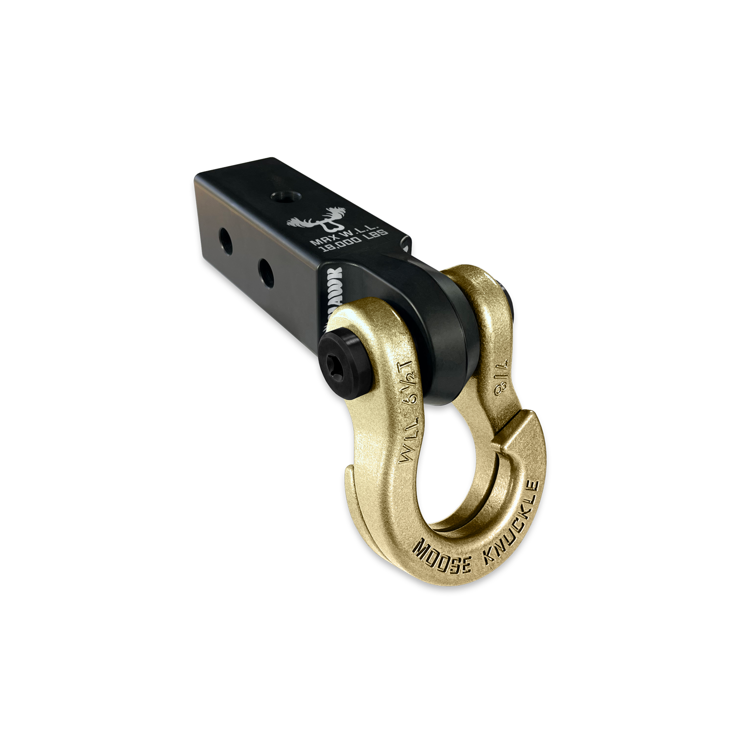 Photo of Jowl™ 7/8 Split Shackle™ and Mohawk 2.5 Receiver Combo by Forward Notion, LLC - Premium Recovery Gear for UTVs / Side by Sides