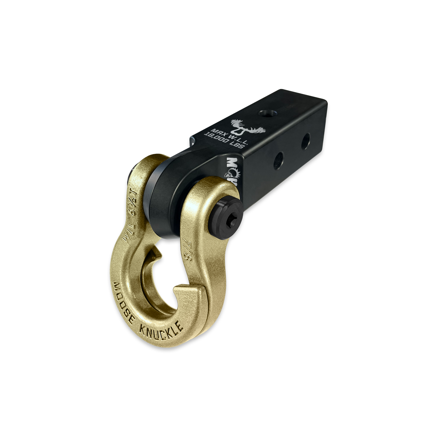 Photo of Jowl™ 7/8 Split Shackle™ and Mohawk 2.5 Receiver Combo by Forward Notion, LLC - Premium Recovery Gear for UTVs / Side by Sides