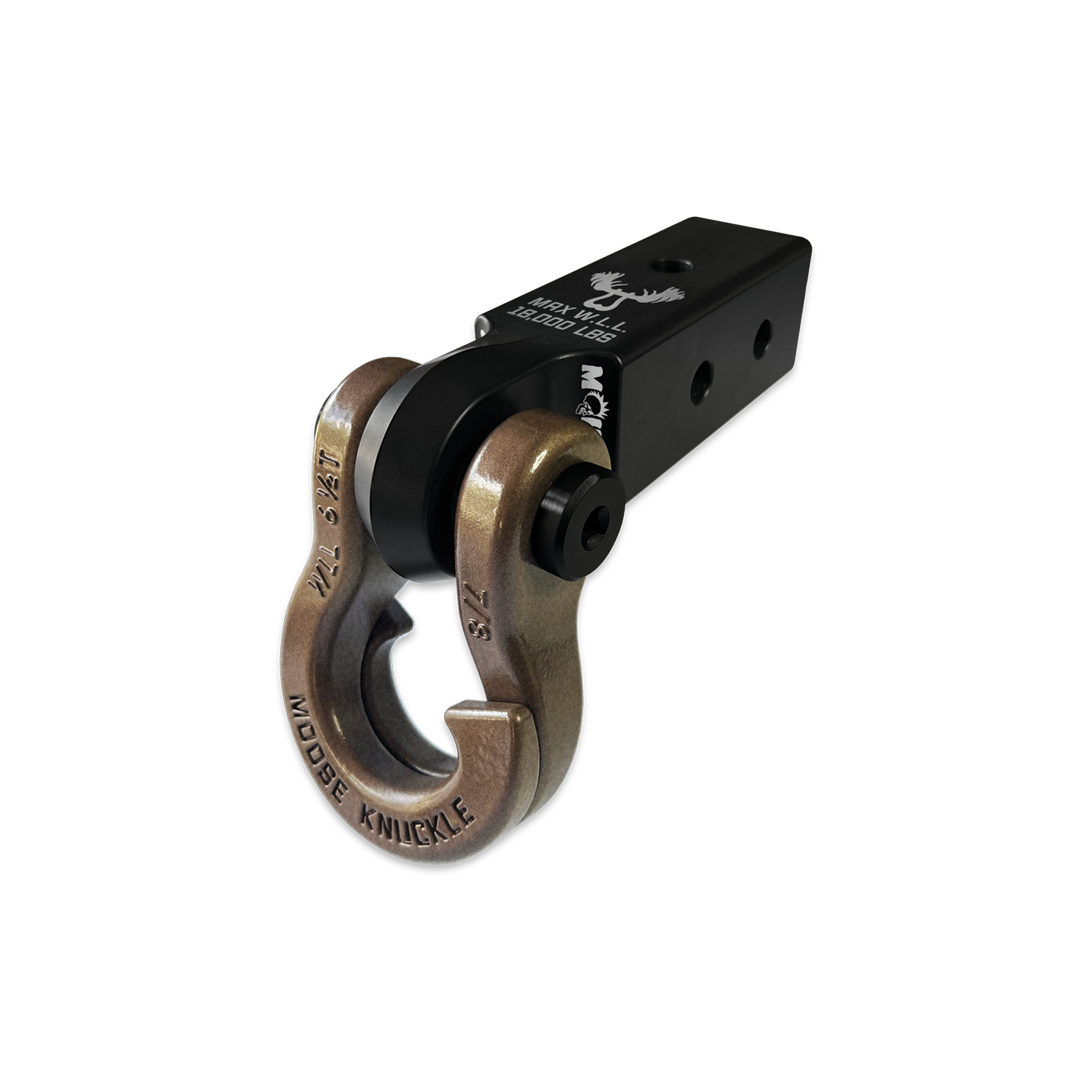 Photo of Jowl™ 7/8 Split Shackle™ and Mohawk 2.5 Receiver Combo by Forward Notion, LLC - Premium Recovery Gear for UTVs / Side by Sides