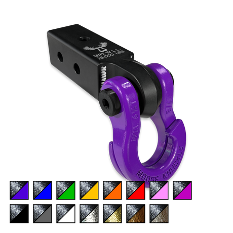 Photo of Jowl™ 7/8 Split Shackle™ and Mohawk 2.5 Receiver Combo by Forward Notion, LLC - Premium Recovery Gear for UTVs / Side by Sides