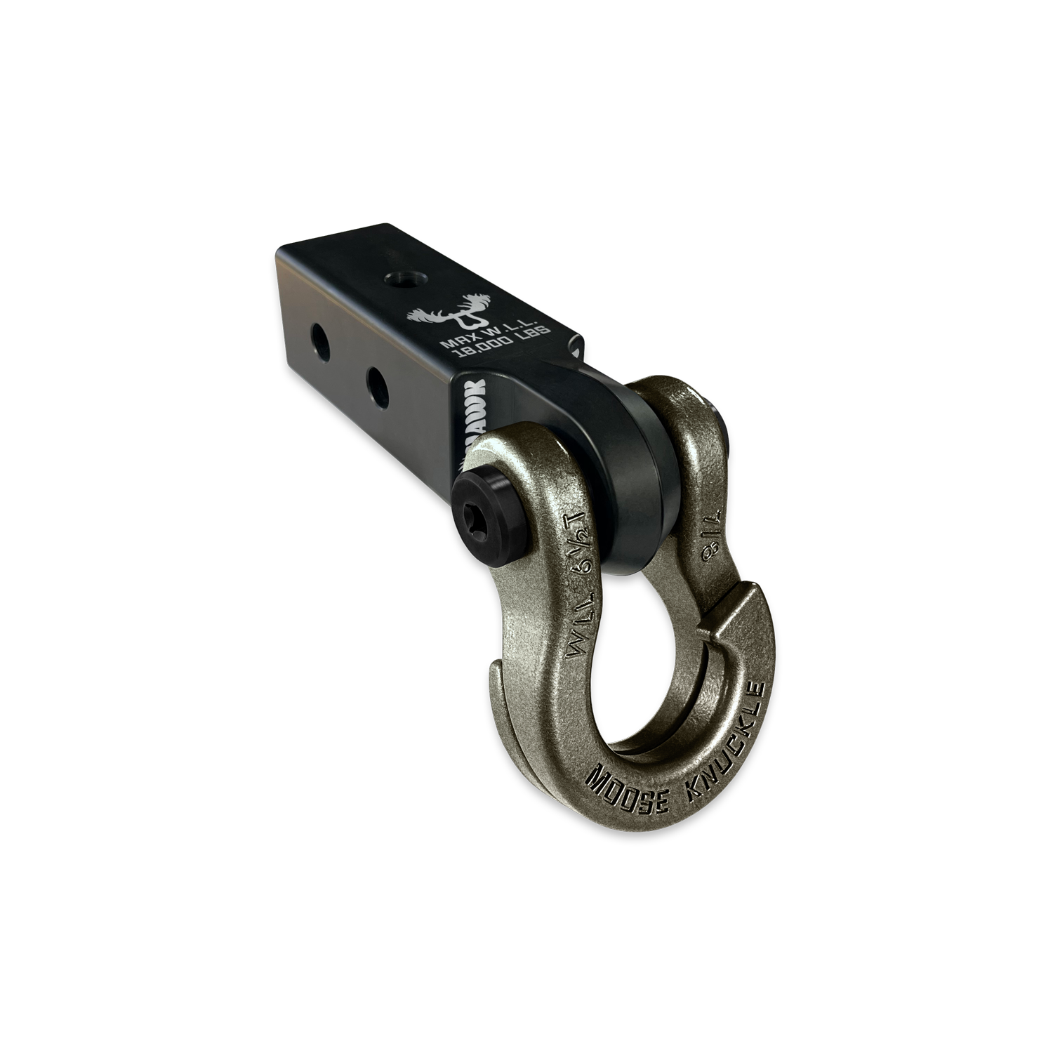Photo of Jowl™ 7/8 Split Shackle™ and Mohawk 2.5 Receiver Combo by Forward Notion, LLC - Premium Recovery Gear for UTVs / Side by Sides