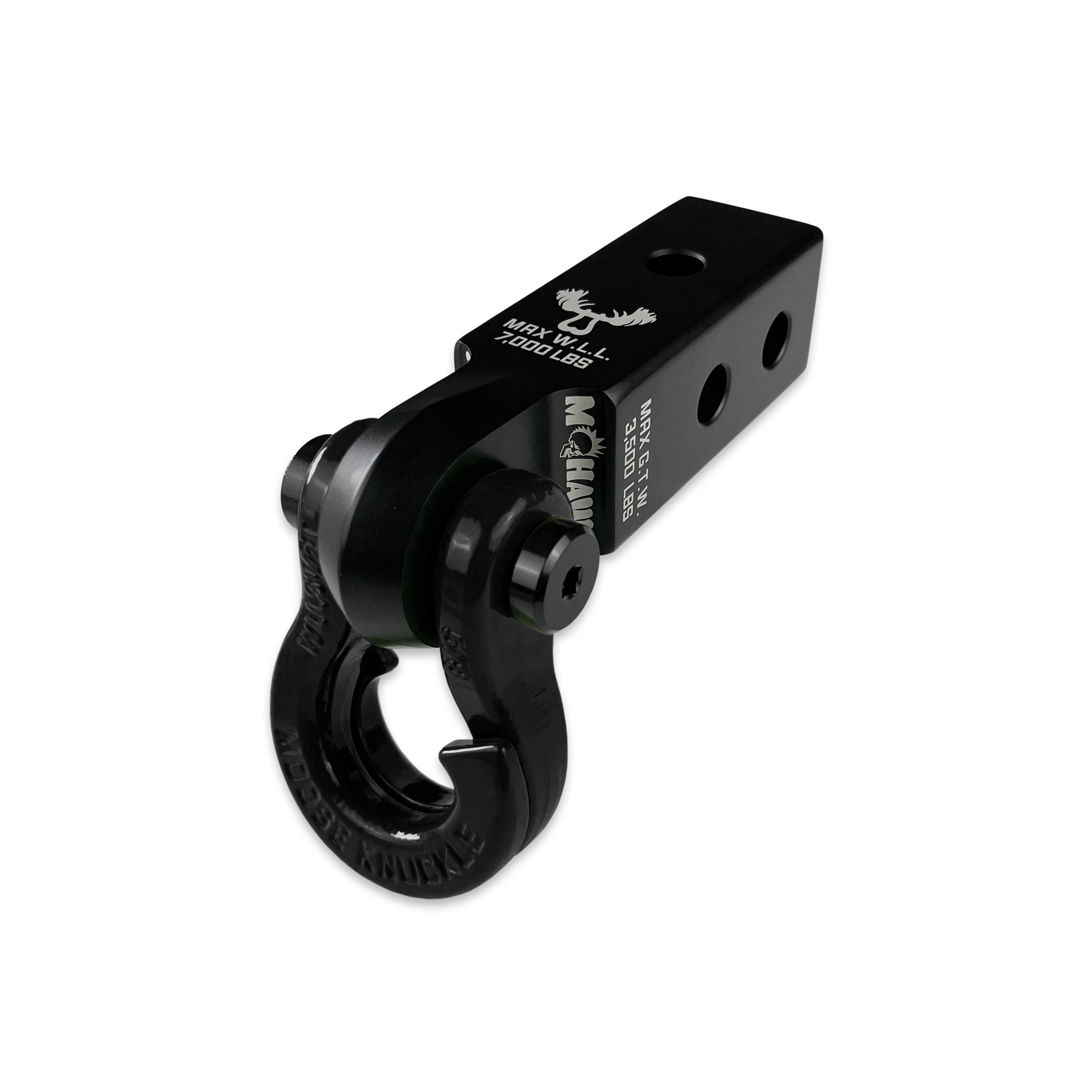 Photo of Jowl 5/8 Split Shackle and Mohawk 2.0 x 5/8 Receiver Combo by Forward Notion, LLC - Premium Recovery Gear for UTVs / Side by Sides