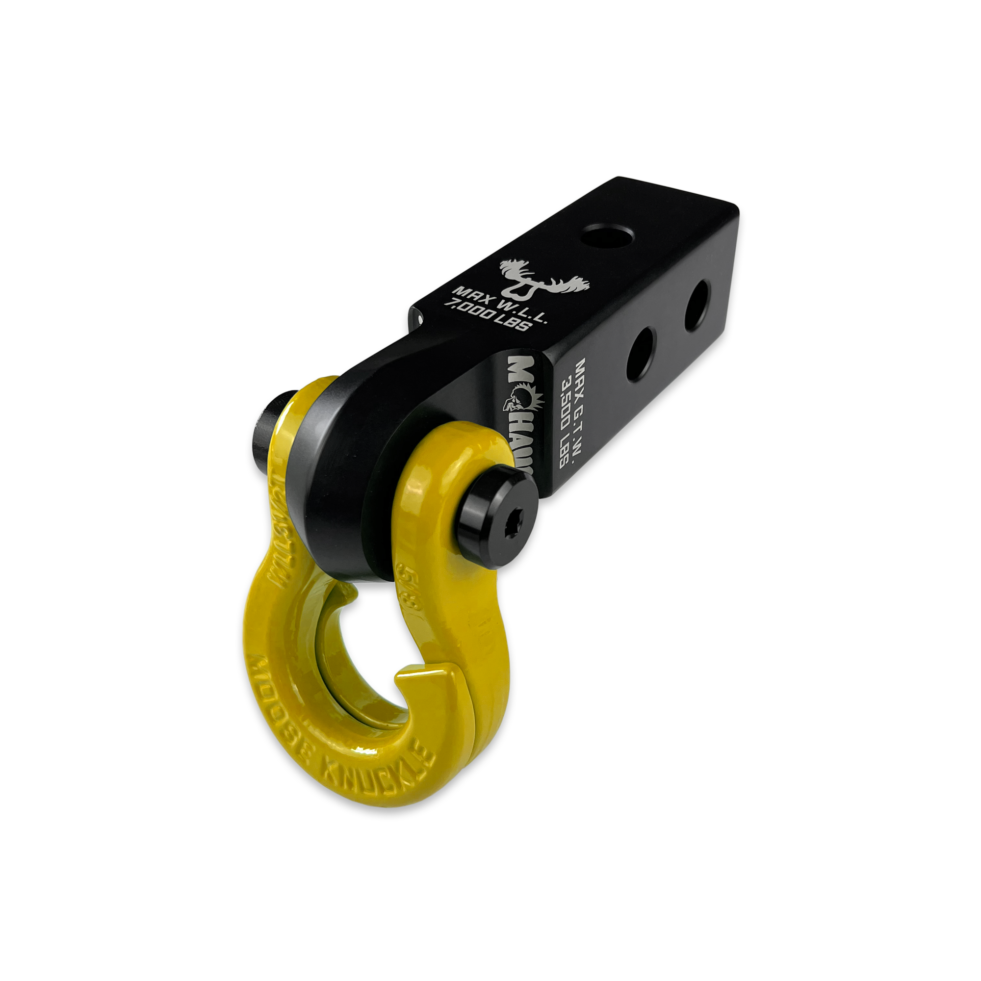 Photo of Jowl 5/8 Split Shackle and Mohawk 2.0 x 5/8 Receiver Combo by Forward Notion, LLC - Premium Recovery Gear for UTVs / Side by Sides