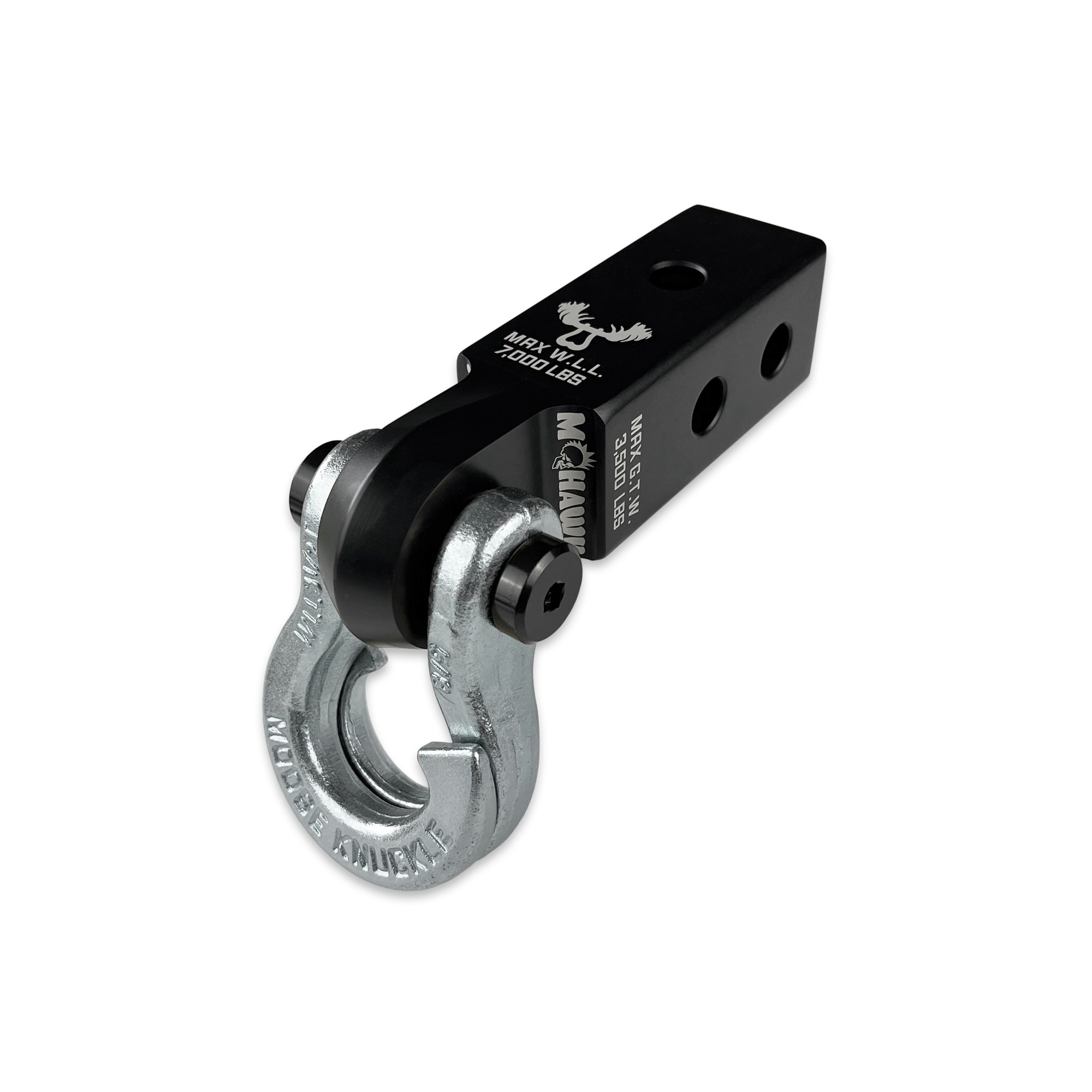 Photo of Jowl 5/8 Split Shackle and Mohawk 2.0 x 5/8 Receiver Combo by Forward Notion, LLC - Premium Recovery Gear for UTVs / Side by Sides
