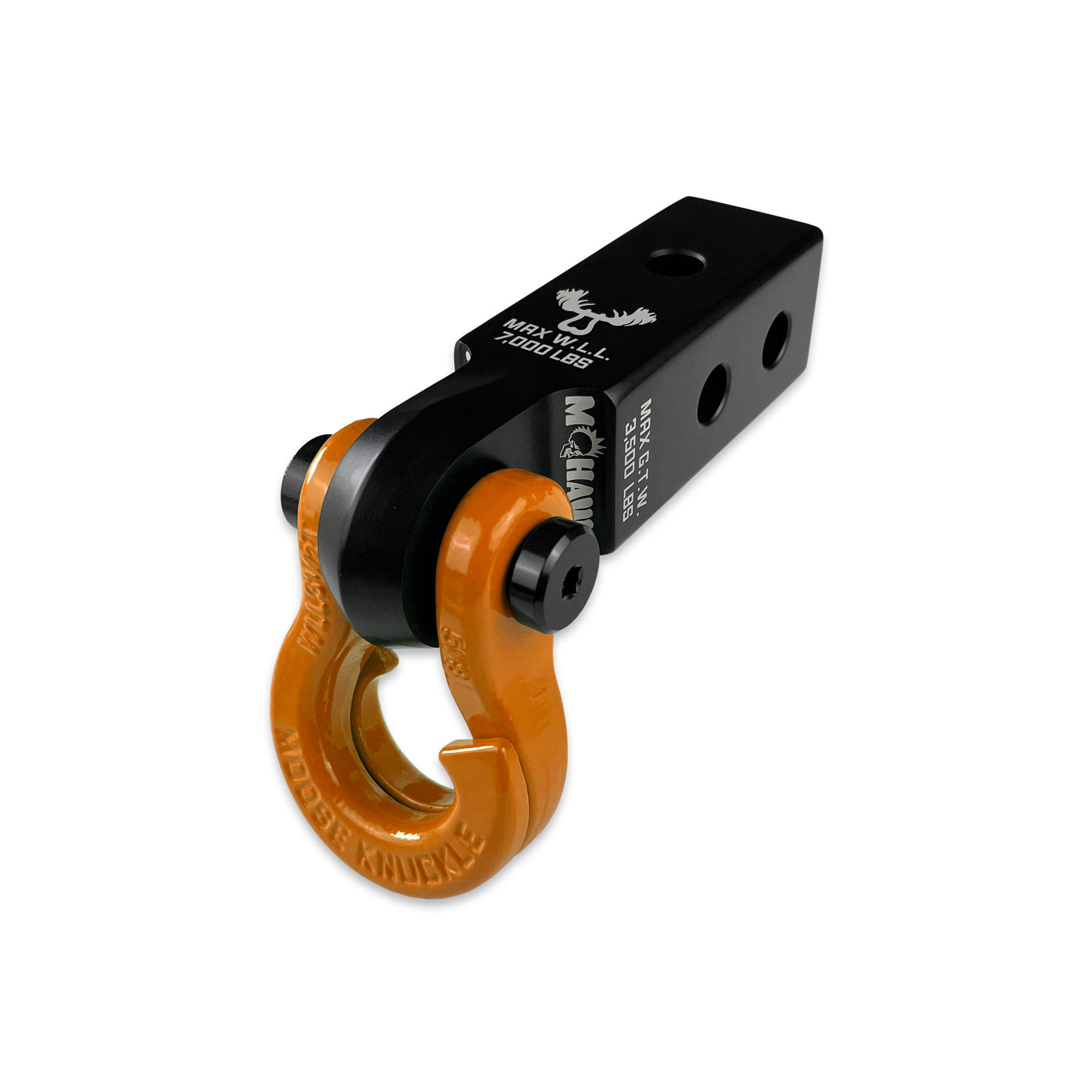 Photo of Jowl 5/8 Split Shackle and Mohawk 2.0 x 5/8 Receiver Combo by Forward Notion, LLC - Premium Recovery Gear for UTVs / Side by Sides