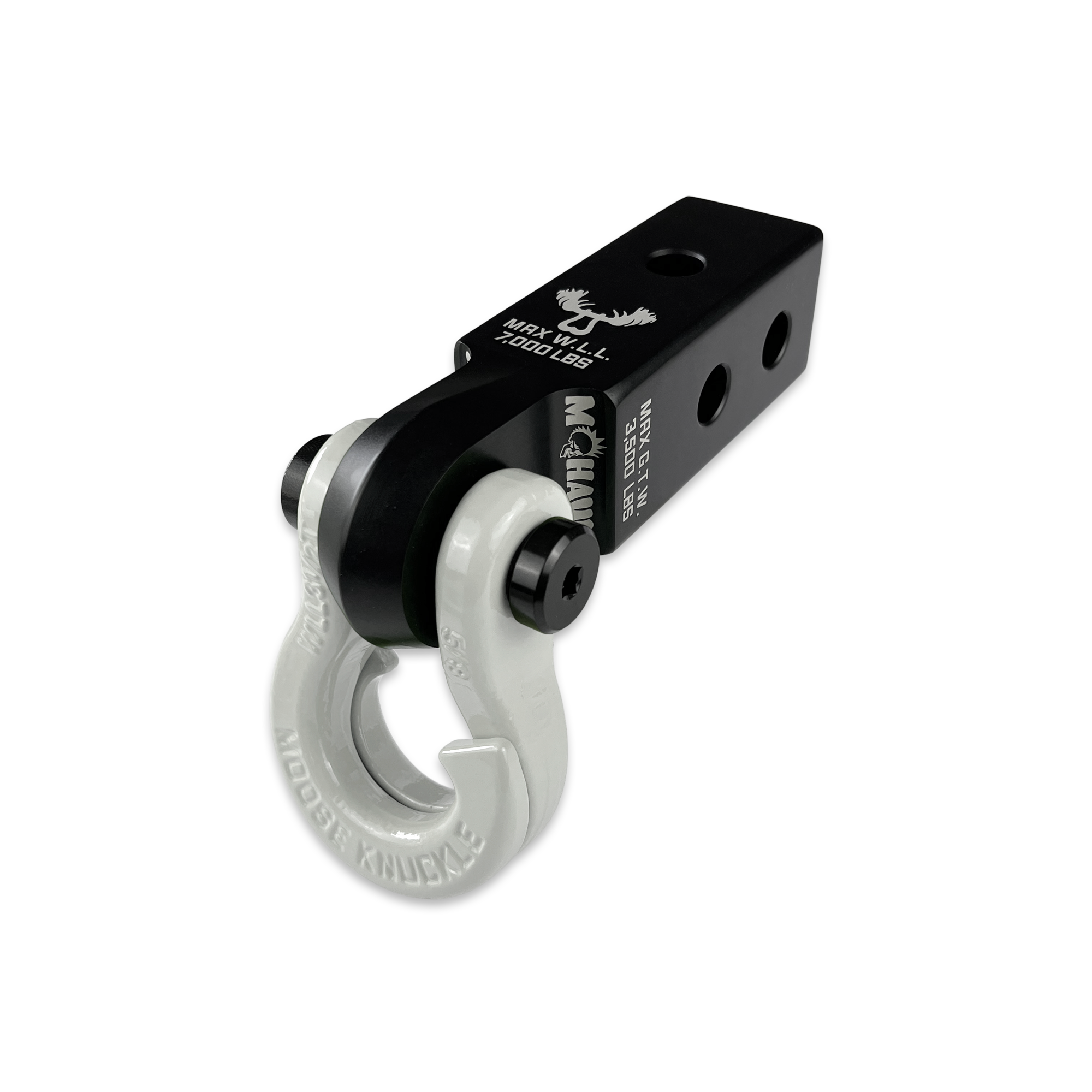 Photo of Jowl 5/8 Split Shackle and Mohawk 2.0 x 5/8 Receiver Combo by Forward Notion, LLC - Premium Recovery Gear for UTVs / Side by Sides